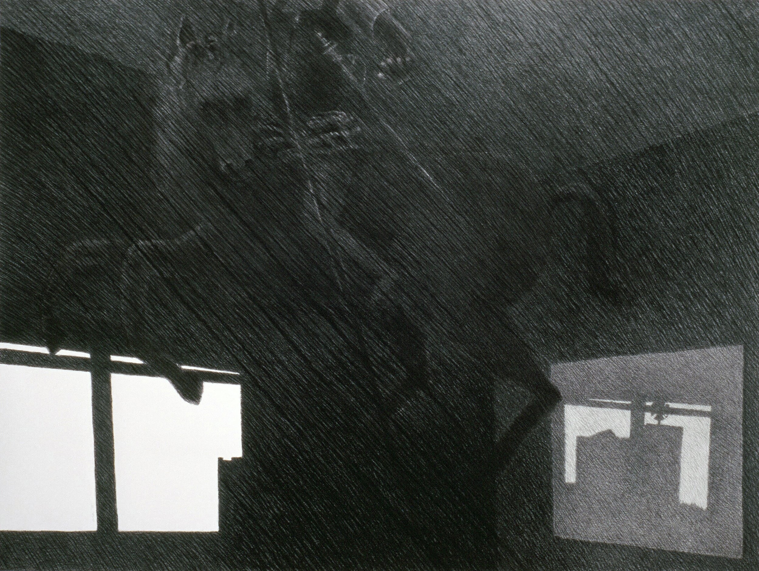 Sleep: Il Sogno (1996) charcoal 46" H x 60" W