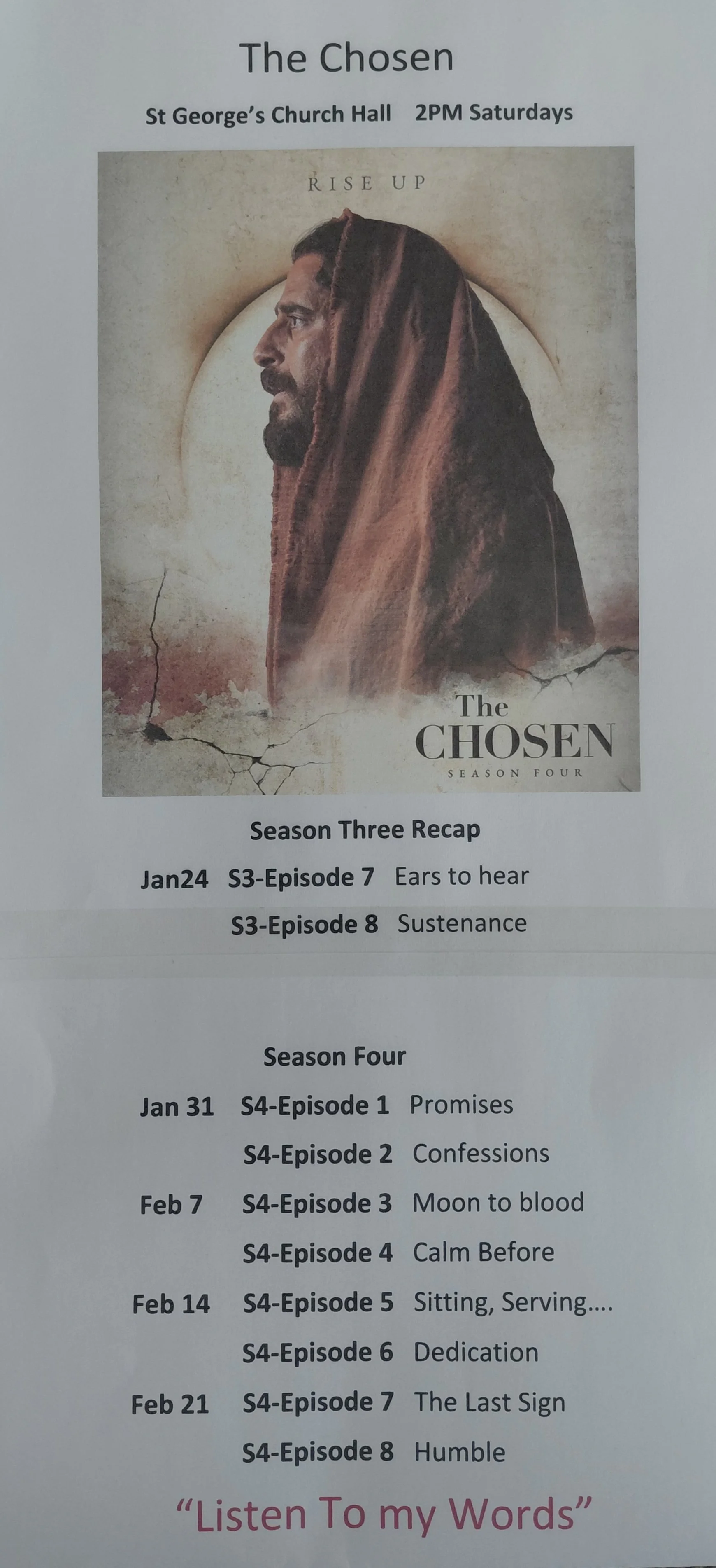 Join Us to Watch his ways