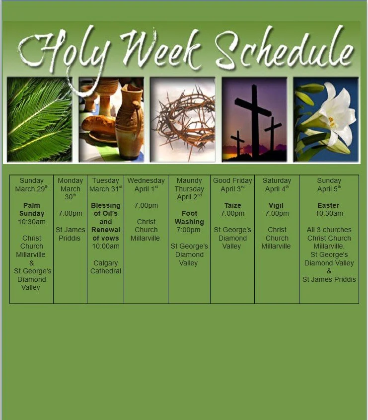 Holy Week!