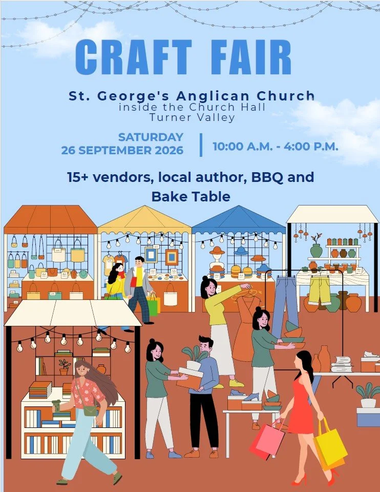 Join Us for our annual Craft Fair @ St George's