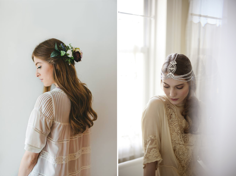 Foto: The Times We Have Accesorio: Two Leaf / Foto: Belathée Accesorio: Jennifer Behr