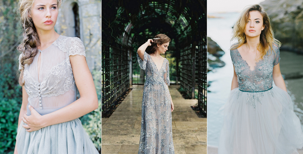 Fotos: D'Arcy Benincosa , Laura Gordon y Aleksandra Semyonova . / Vestidos: María Luisa Rabell , Gossamer y Arkanova Bouton .