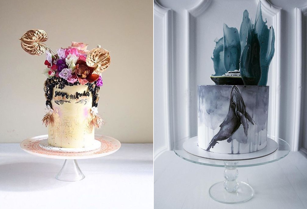 10 Tendencias de pasteles de boda 2019 — Frida Enamorada