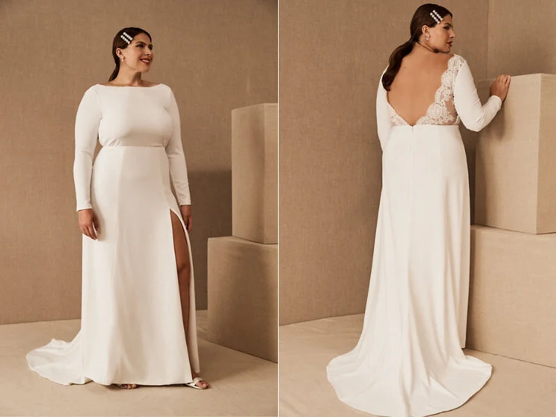 vestidos de novia curvy con estilo alternativo — Frida Enamorada