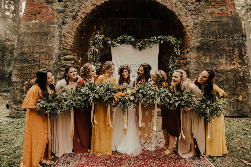 Etiqueta para damas honor: ¿Qué les toca a las damas cubrir una boda? — Frida Enamorada