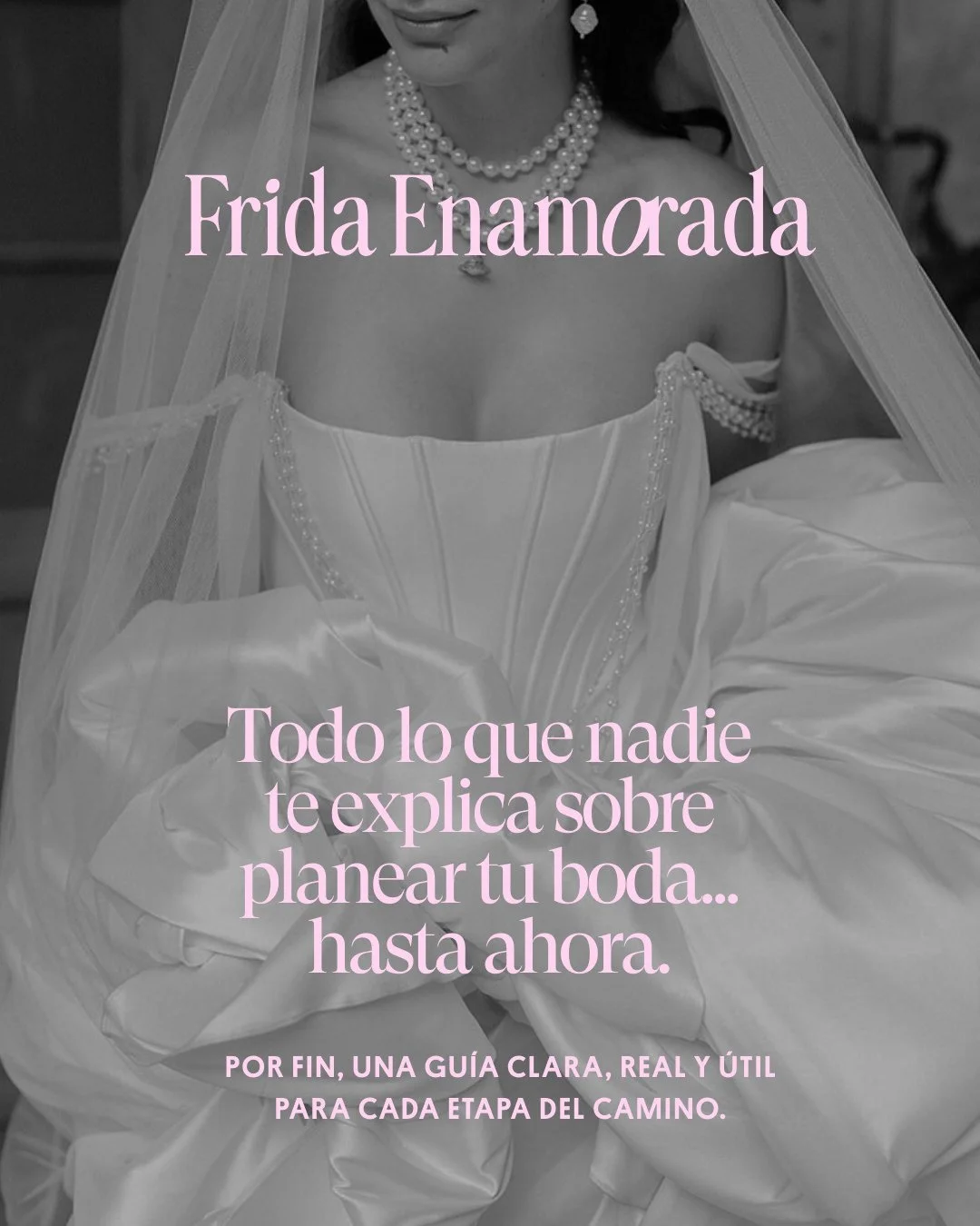 &iexcl;Bride to be, este es tu momento! Comenta la palabra &ldquo;GU&Iacute;A&rdquo; y descubre la herramienta que cambiar&aacute; la planeaci&oacute;n de tu boda.

Estamos emocionadas de contarte sobre la Gu&iacute;a para Novias de Frida Enamorada. 