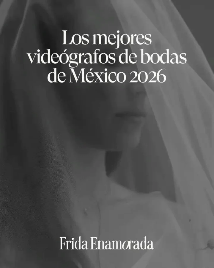 &iexcl;El video de tu boda no es solo un recuerdo, es una pel&iacute;cula completa del d&iacute;a m&aacute;s importante de tu vida!
Hoy en Frida Enamorada reconocemos a lxs 25 vide&oacute;grafxs de boda que est&aacute;n marcando la pauta en M&eacute;