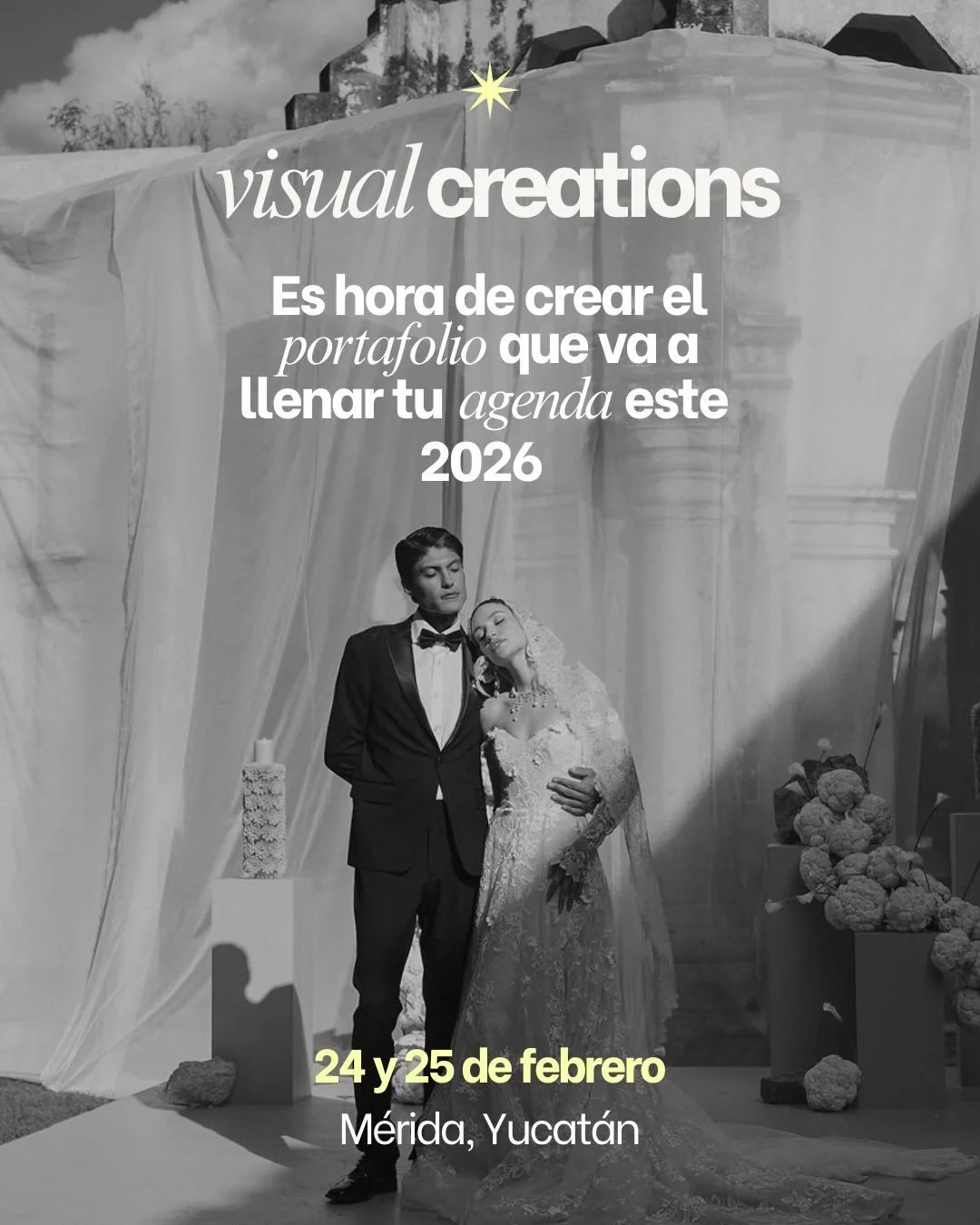 &iexcl;Estamos emocionad&iacute;simas de anunciar la pr&oacute;xima edici&oacute;n de Visual Creations en M&eacute;rida en la incre&iacute;ble Hacienda @sanantoniohool este 24 y 25 de febrero 2025! 📸💫

Un espacio 100% enfocado en la creaci&oacute;n