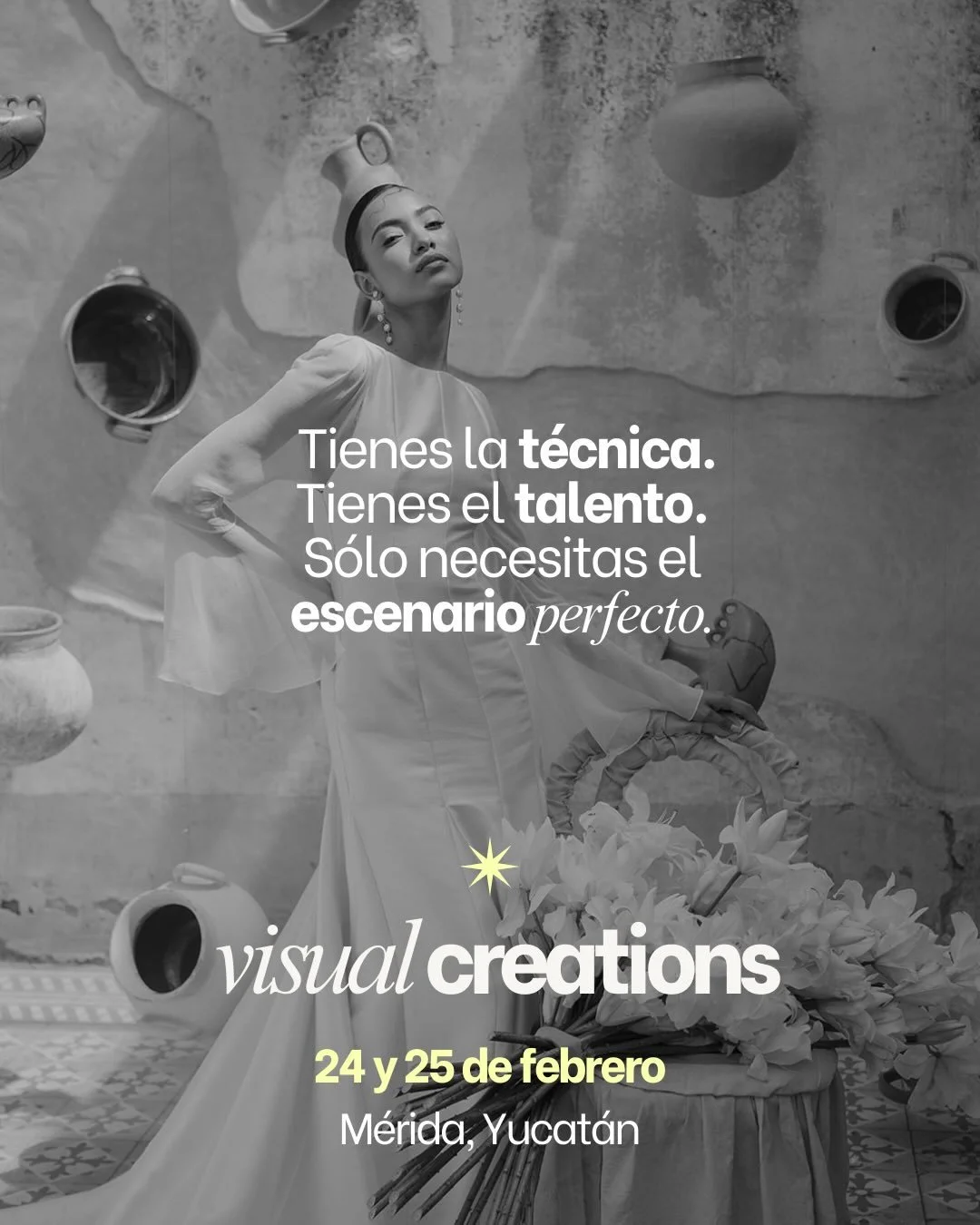 A&uacute;n est&aacute;s a tiempo de apartar tu lugar para nuestra pr&oacute;xima edici&oacute;n de edici&oacute;n de @visualcreations_fe en M&eacute;rida en la incre&iacute;ble Hacienda @sanantoniohool este 24 y 25 de febrero 2025! 📸💫

Un espacio 1