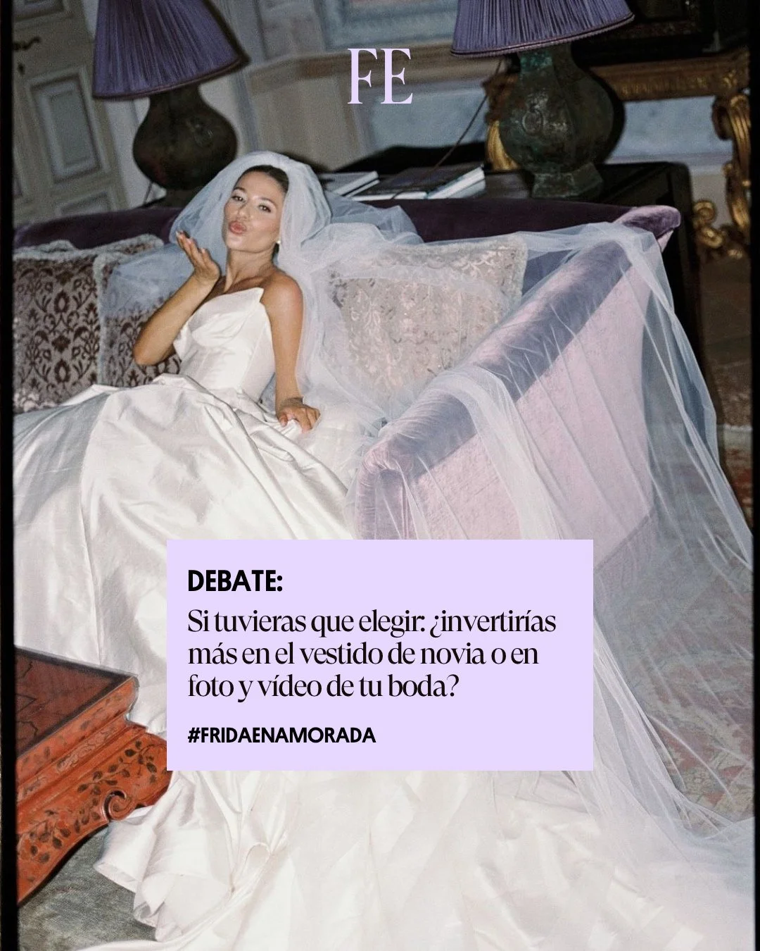 &iquest;Invertir&iacute;as m&aacute;s en tu vestido o en las fotos y videos de tu boda? 🤔✨ Imagina cada detalle, cada l&aacute;grima de felicidad y cada risa compartida capturada para siempre. Tu vestido brillar&aacute; por un d&iacute;a, pero esas 