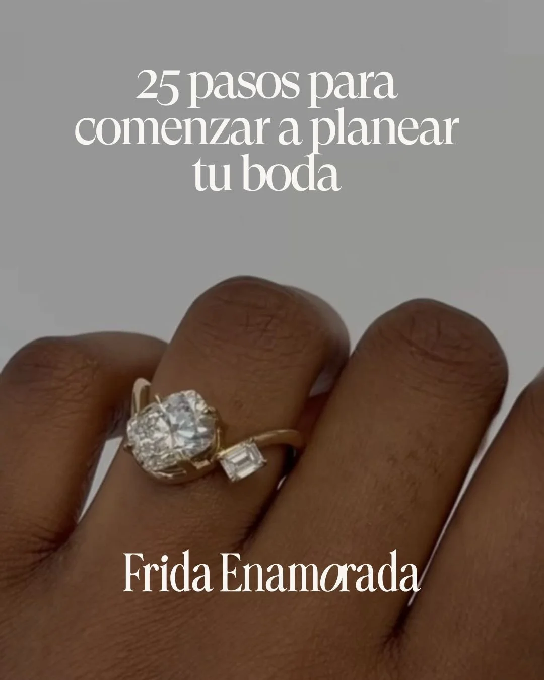 Si t&uacute; y tu pareja no tienen idea de por d&oacute;nde por comenzar en todo este loco proceso, nosotras ahora les damos esta gu&iacute;a con 25 pasos para comenzar a planear una boda. 💍

Todos los puntos esenciales para que todo salga de acuerd