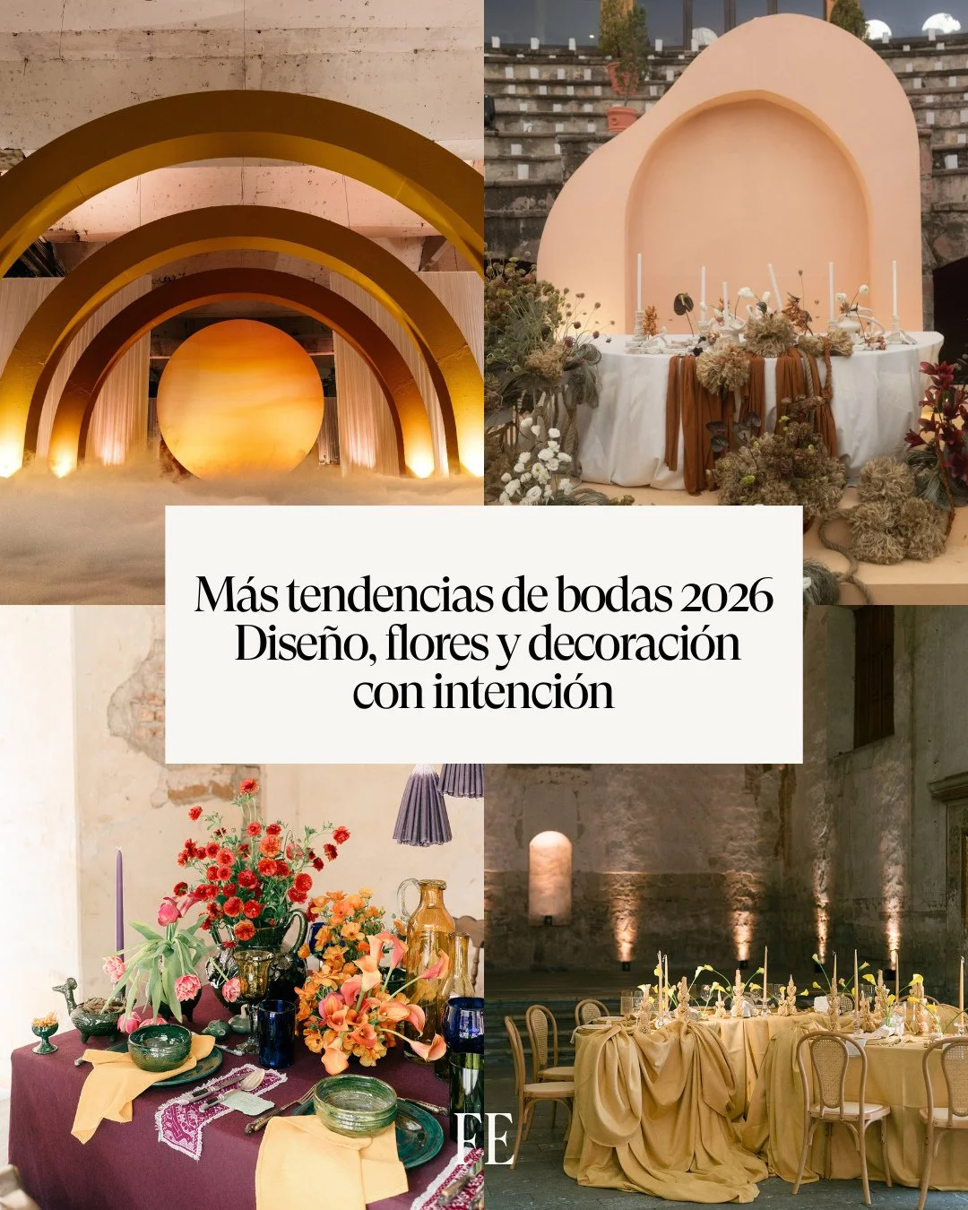 Las bodas del 2026 no se tratan de decorar m&aacute;s&hellip; se tratan de dise&ntilde;ar mejor.

Espacios que cuentan historias, flores que se sienten como arte, naturaleza integrada con intenci&oacute;n, papeler&iacute;a que se toca y se guarda, el