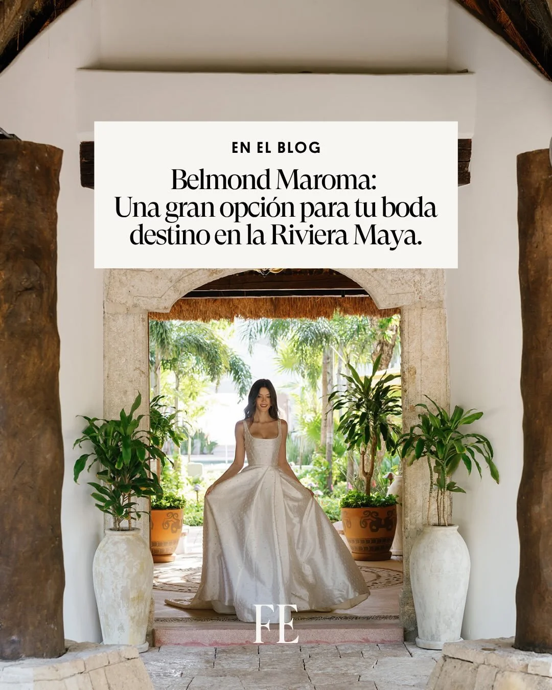 Si est&aacute;n buscando venue para una boda destino en la Riviera Maya, este es de esos lugares que vale la pena guardar. 🌴🤍☀️

Belmond Maroma tiene algo que muchas parejas quieren hoy: una experiencia bonita, &iacute;ntima y bien pensada de princ