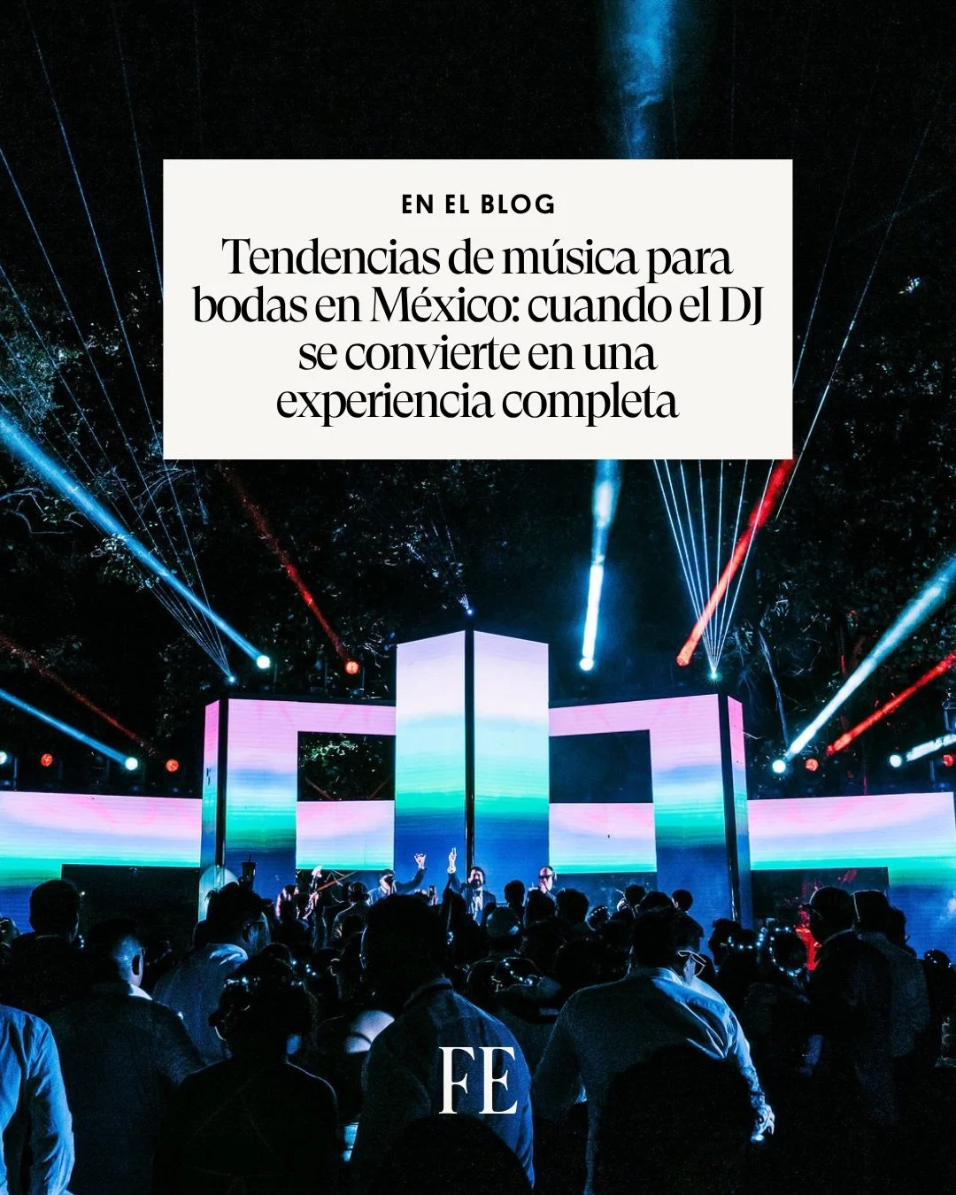 Descubre las nuevas tendencias de m&uacute;sica para bodas en M&eacute;xico: DJ, iluminaci&oacute;n escenogr&aacute;fica, visuales reactivos, curadur&iacute;a musical y experiencias inmersivas para una boda inolvidable que @sensedj ofrece. 🪩

Una pr