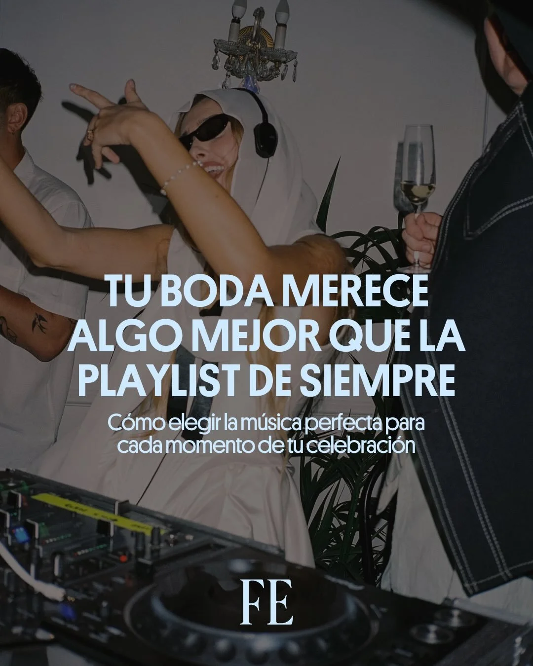 Si volvemos a escuchar Perfect de Ed Sheeran como canci&oacute;n de primer baile...

La m&uacute;sica de tu boda no se elige como playlist de fondo. Se dise&ntilde;a como una experiencia. 🎶

No es poner &ldquo;las t&iacute;picas de boda&rdquo; y ya.