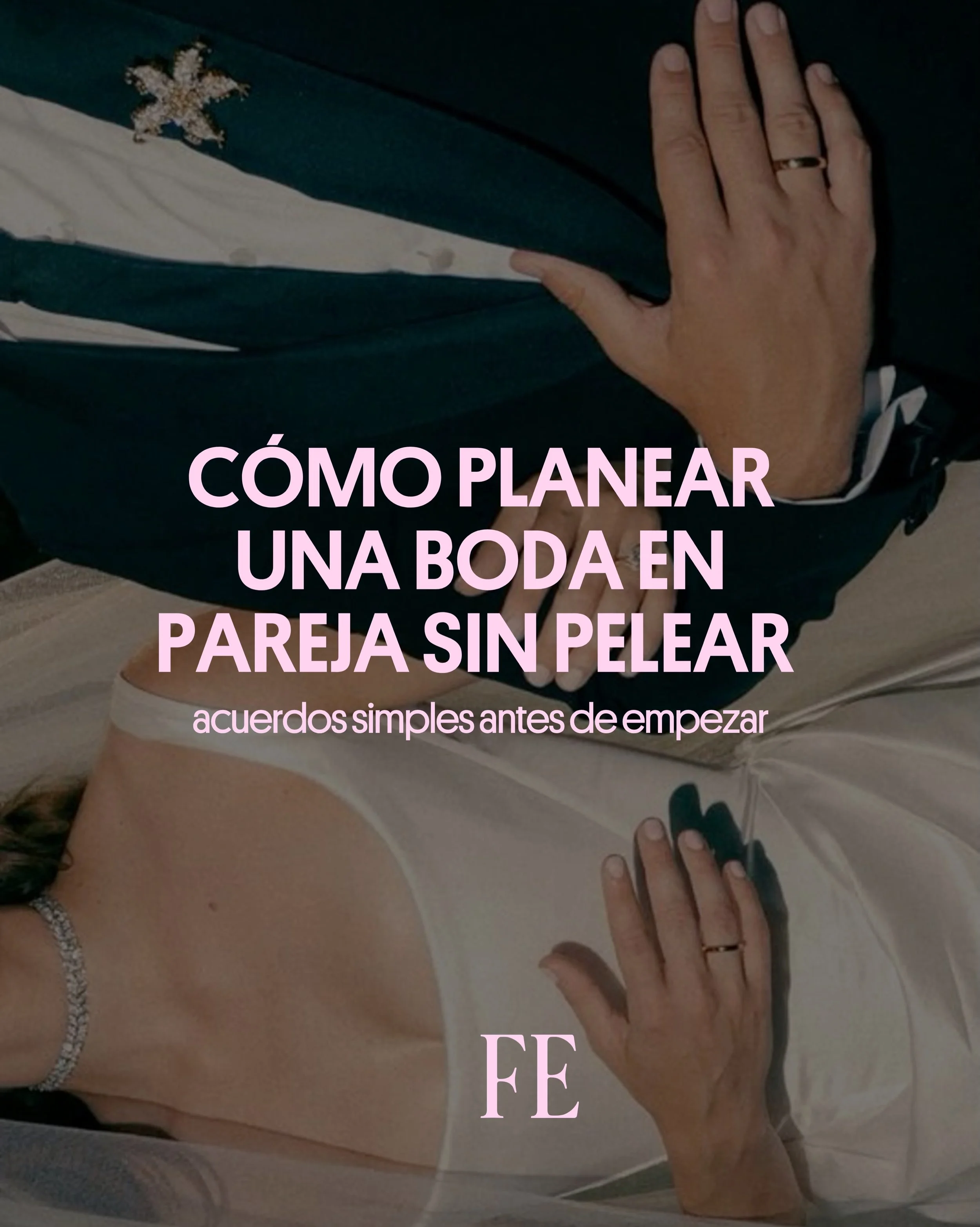 Planear una boda no empieza con el vestido, el lugar o la m&uacute;sica. Empieza con algo mucho m&aacute;s importante: definir c&oacute;mo van a tomar decisiones en pareja. 👥🤍

Porque m&aacute;s all&aacute; de las ideas bonitas, lo que realmente ha