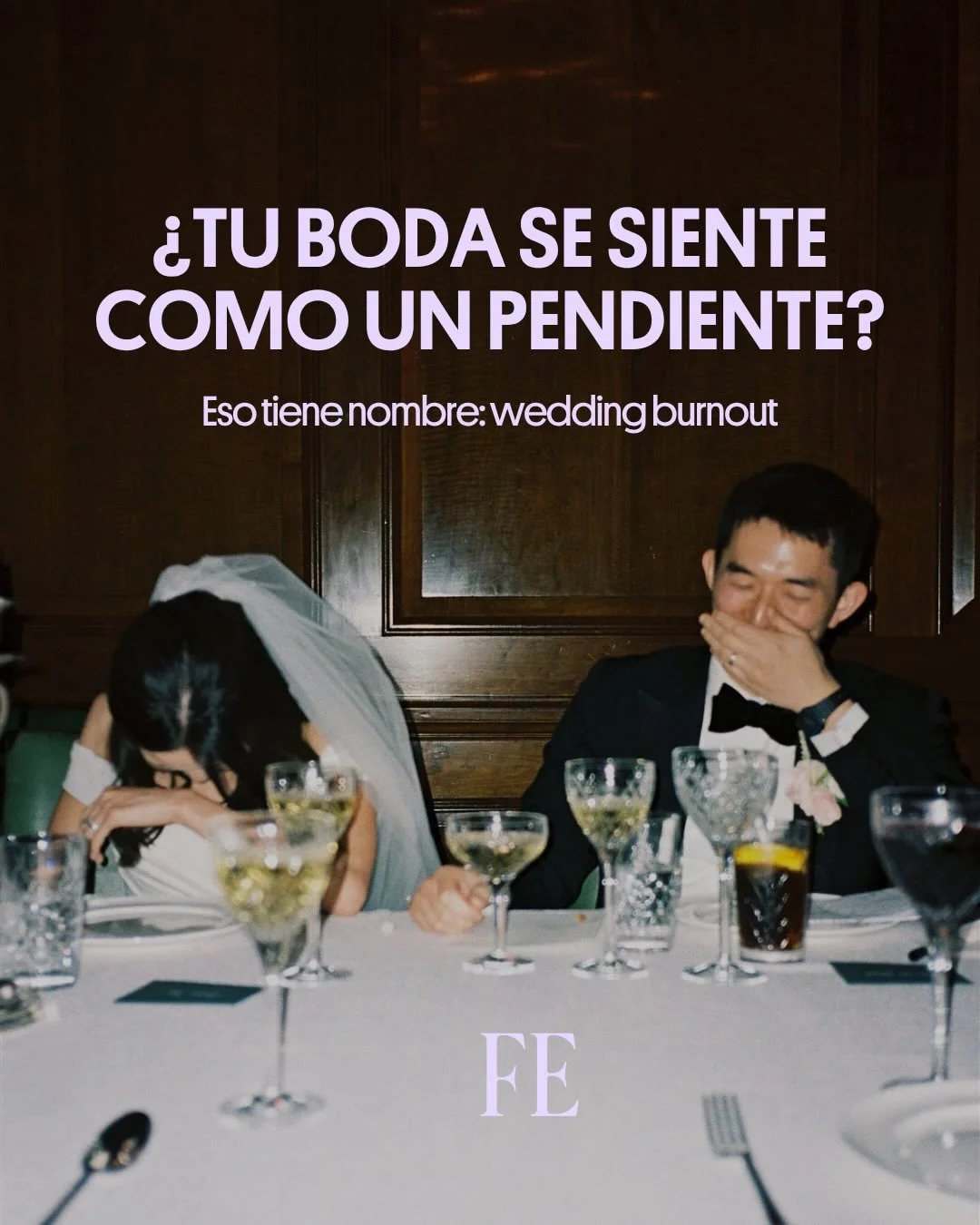 Hay una parte de planear una boda de la que casi nadie habla: el momento donde todo empieza a sentirse demasiado. 😥

Esto tiene un nombre: WEDDING BURNOUT. 🔥

En este post te contamos sobre las se&ntilde;ales para detectarlo y te damos algunos tips