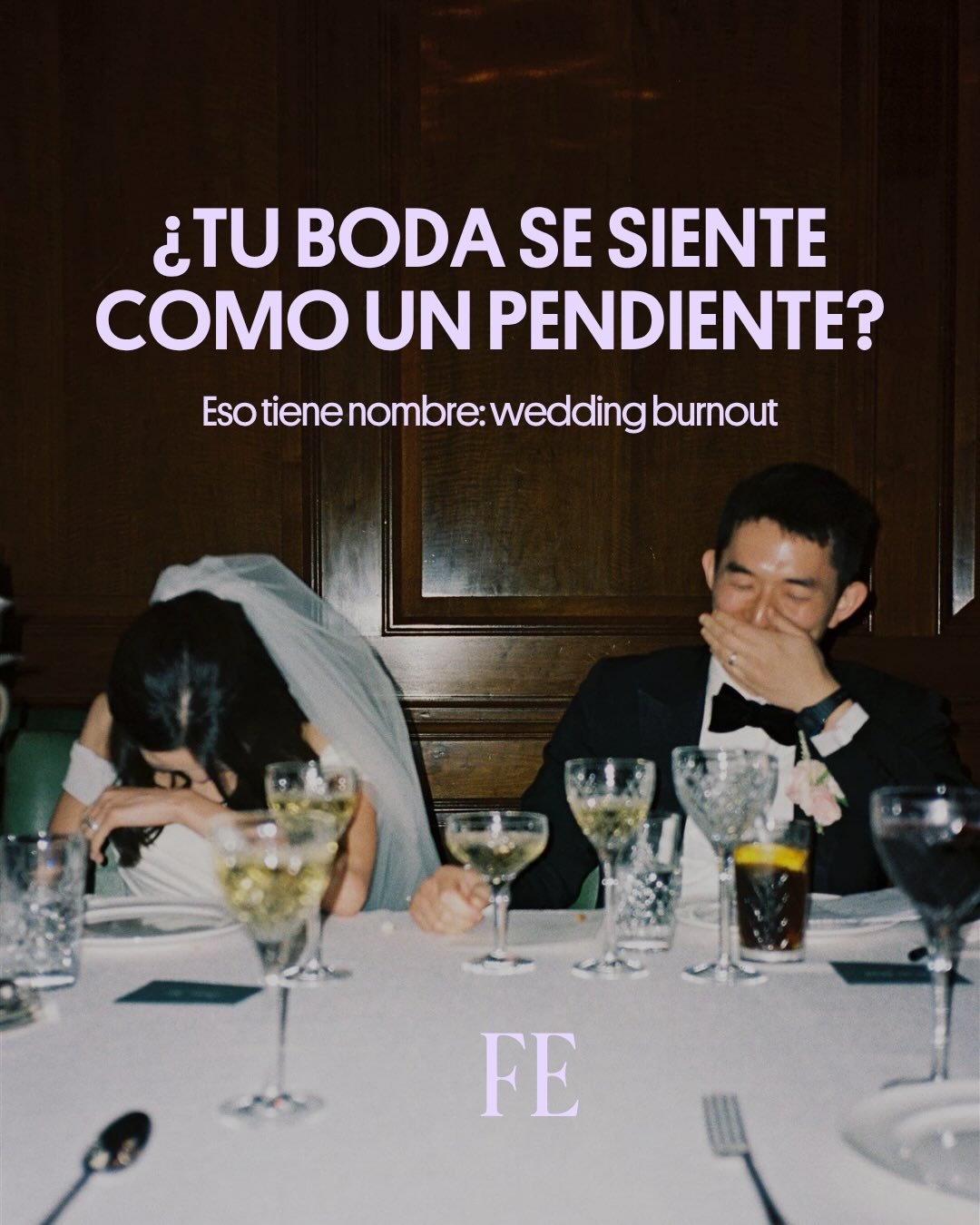 Hay una parte de planear una boda de la que casi nadie habla: el momento donde todo empieza a sentirse demasiado. 😥

Esto tiene un nombre: WEDDING BURNOUT. 🔥

En este post te contamos sobre las se&ntilde;ales para detectarlo y te damos algunos tips