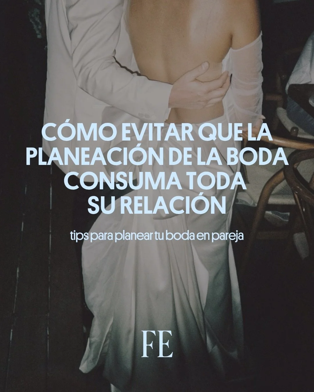 Hay una etapa de la planeaci&oacute;n donde parece que todo gira alrededor de la boda. 🙃

Por eso es importante recordar que est&aacute;n planeando una boda porque existe una relaci&oacute;n que celebrar y esa relaci&oacute;n tambi&eacute;n merece t