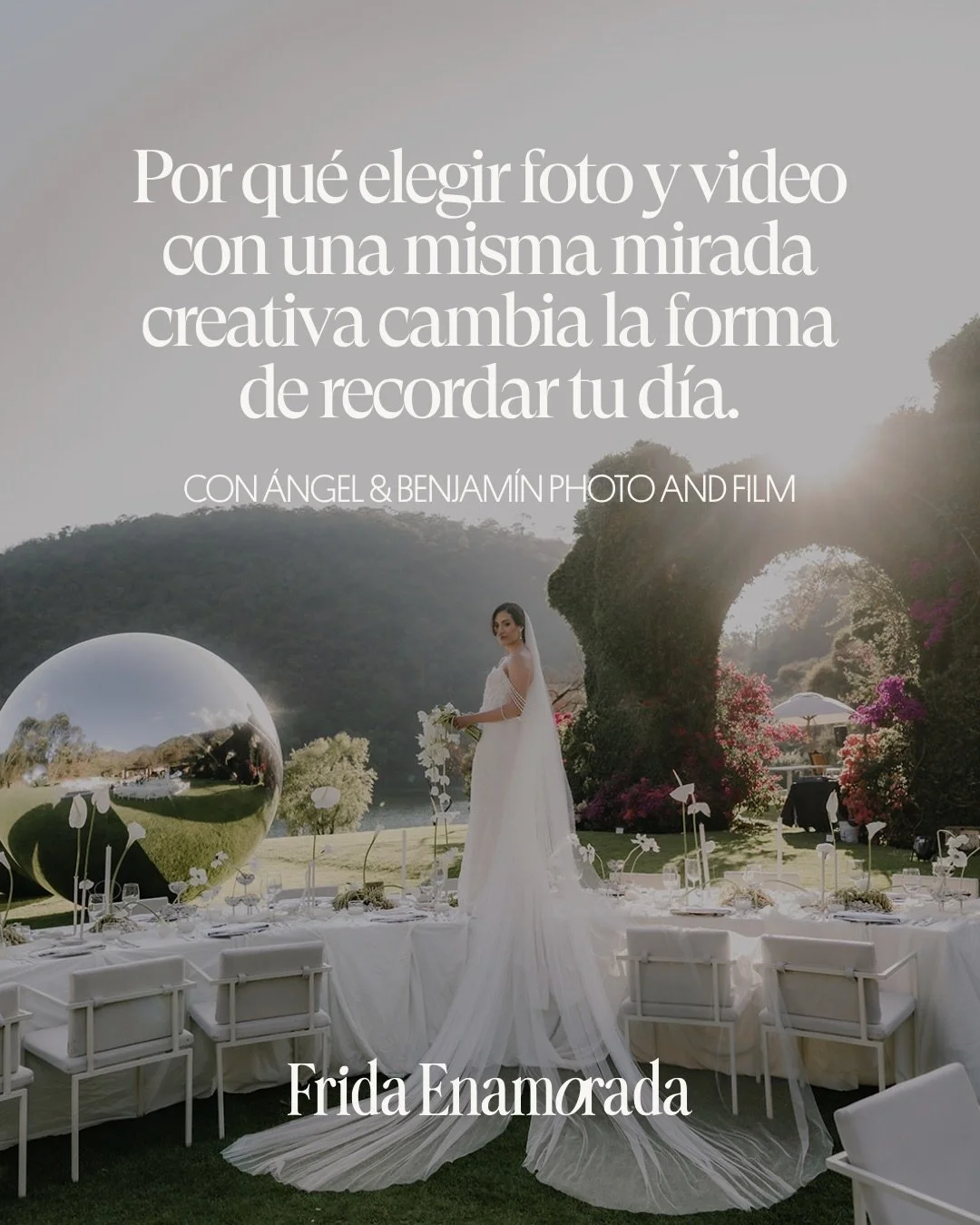 Cuando la fotograf&iacute;a y el video de boda comparten una misma mirada creativa, la historia se siente m&aacute;s coherente, natural y completa. 📸🎞️🤎

@angelbenjaminwed crean im&aacute;genes y pel&iacute;culas de boda con sensibilidad editorial
