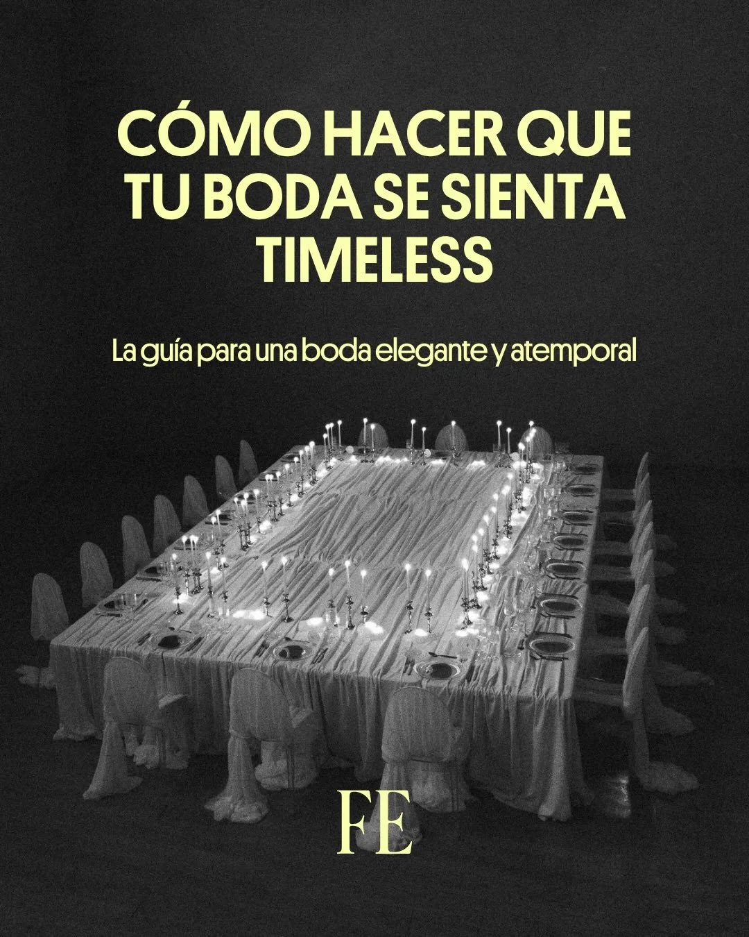 Una boda timeless*no se trata de ignorar las tendencias, sino de elegir con intenci&oacute;n: quedarte con lo que realmente se siente como ustedes y construir una celebraci&oacute;n que siga haciendo sentido muchos a&ntilde;os despu&eacute;s. ✨

Porq