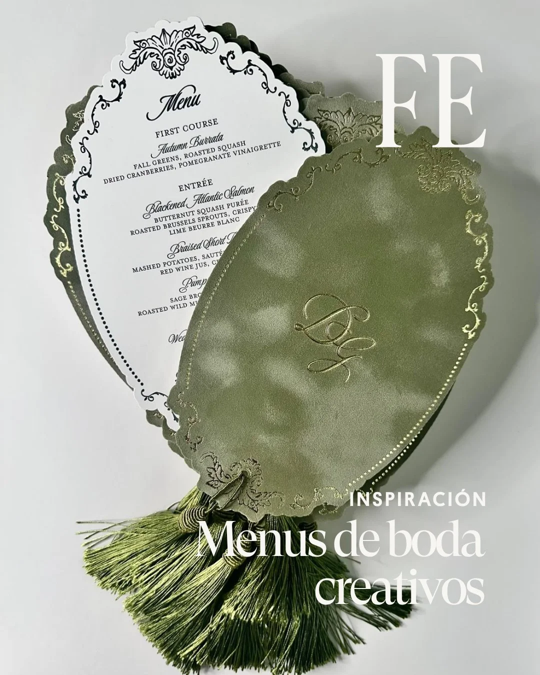 ✨ &iexcl;El men&uacute; de tu boda puede ser tan memorable como tu vestido! ✨ Deleita a tus invitados con dise&ntilde;os irresistibles que no solo llenan el est&oacute;mago, sino que tambi&eacute;n cuentan tu historia de amor. 💖

Desliza y ll&eacute
