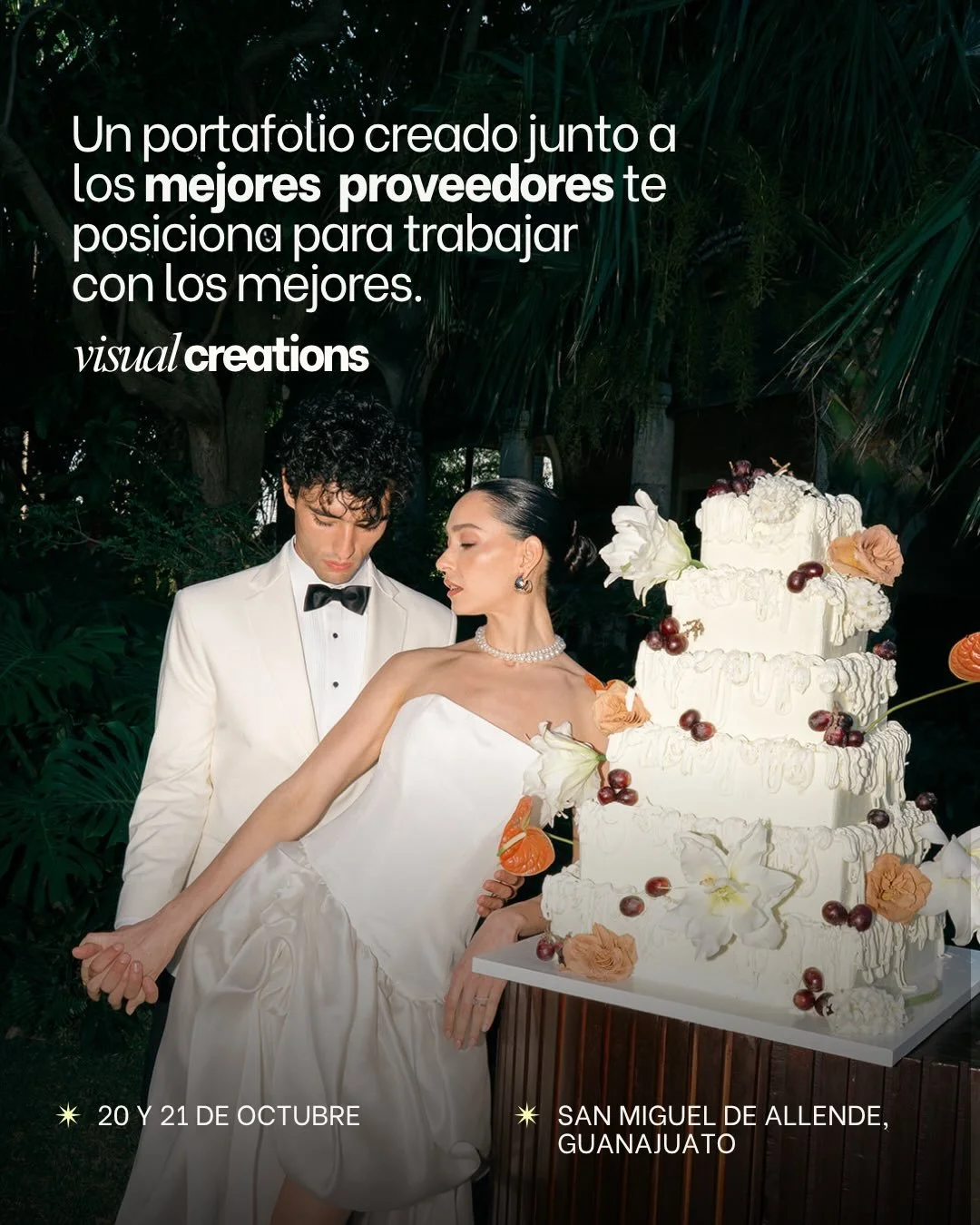 Un gran portafolio tambi&eacute;n se construye rode&aacute;ndote del talento correcto. ⭐🔝

En Visual Creations San Miguel de Allende reunimos a algunos de los mejores proveedores de la industria para crear producciones con el nivel de dise&ntilde;o,