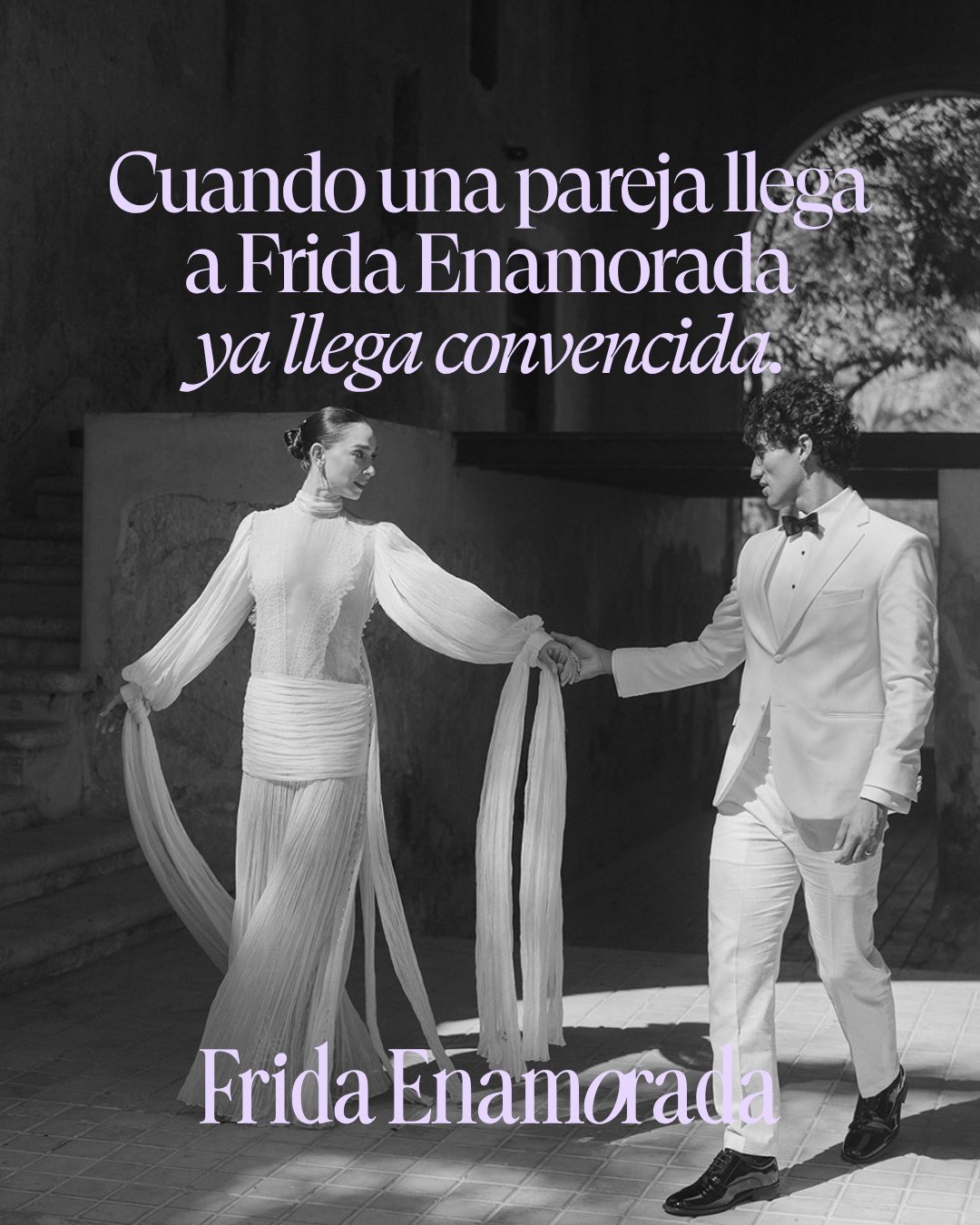 Cuando una pareja llega a Frida Enamorada, ya llega convencida. 💜

Ya entendi&oacute; el valor de una boda bien pensada, de una est&eacute;tica cuidada y de elegir proveedores de boda que realmente est&eacute;n a la altura.

Por eso, formar parte de
