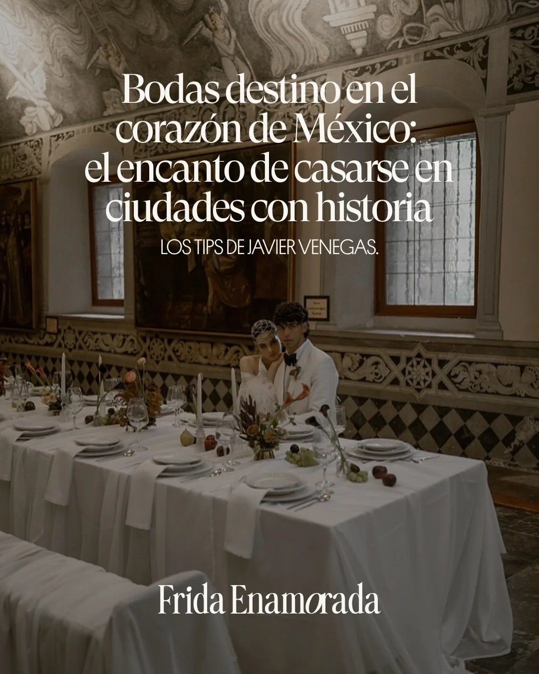 Casarse en una ciudad con siglos de historia suena rom&aacute;ntico. Dise&ntilde;ar una boda que no se pierda dentro de ella requiere un poco m&aacute;s de intenci&oacute;n. 🤎

Javier Venegas nos cuenta c&oacute;mo trabaja bodas destino en Morelia, 
