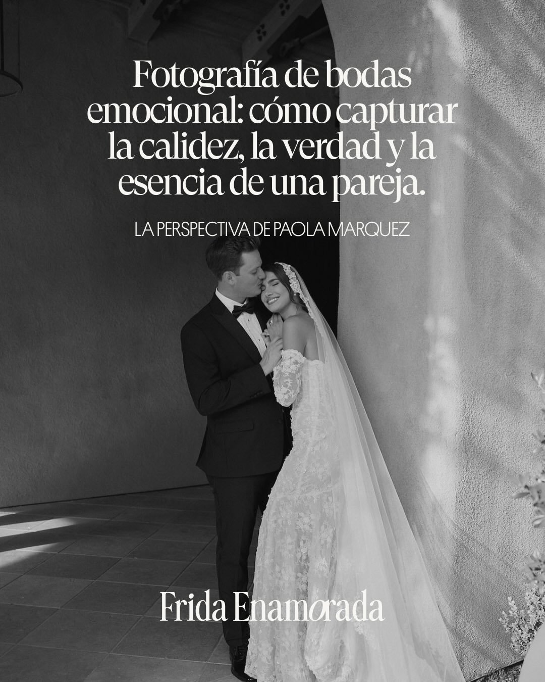Las fotos m&aacute;s significativas no siempre son las m&aacute;s planeadas. 🤍

Para @bypaolamarquez_ una buena fotograf&iacute;a de boda tambi&eacute;n vive en las pausas, en los gestos inesperados y en esos segundos que pasan demasiado r&aacute;pi