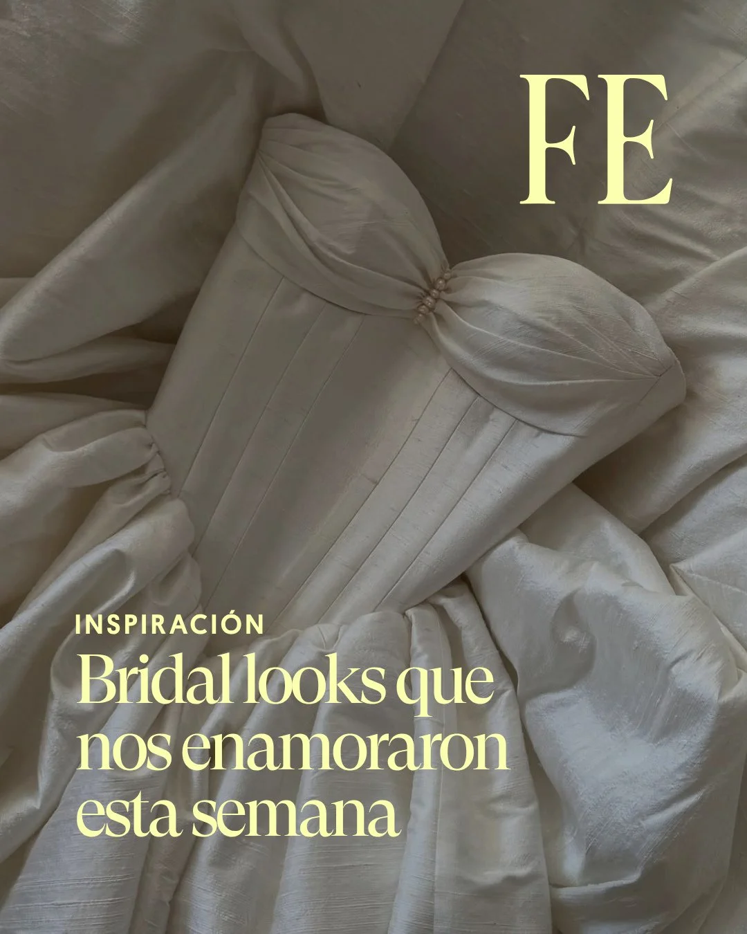 Cuando el amor se convierte en deslumbrante inspiraci&oacute;n. ✨💍 estos bridal look que amamos combina tradici&oacute;n con un toque contempor&aacute;neo, creando una est&eacute;tica que captura la esencia de cada novia &uacute;nica.
#fridaenamorad