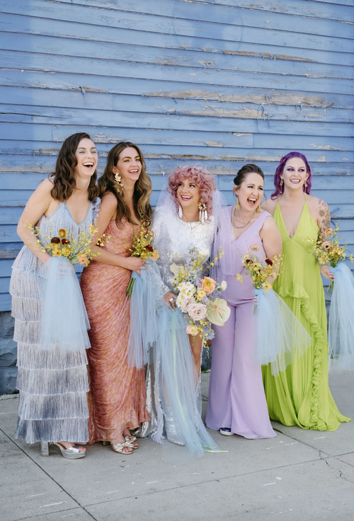 De Novia Vestidos Para Damas De Honor Puebla Damas De Honor En La - Main Image