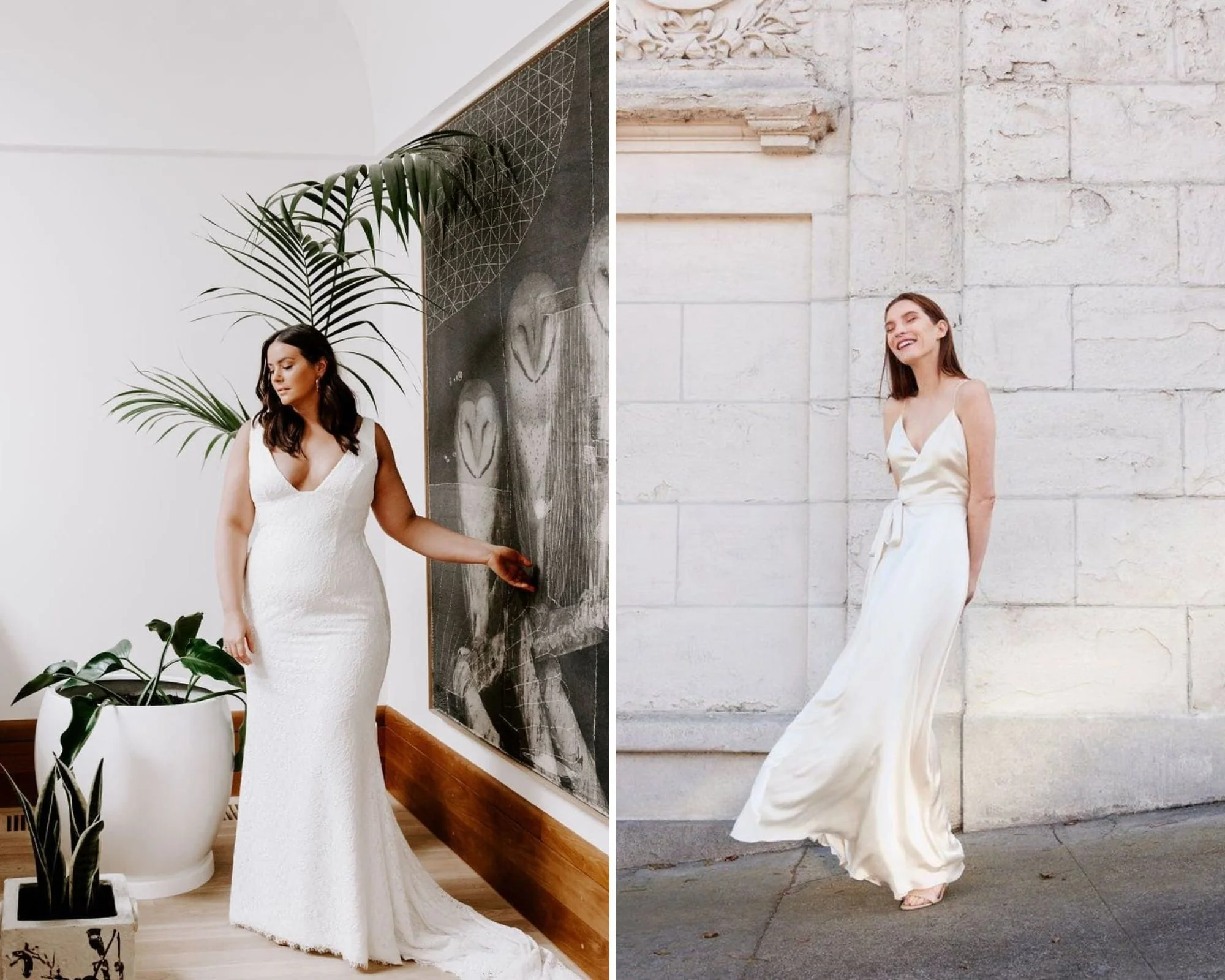 10 vestidos de novia para una boda civil - El Blog de