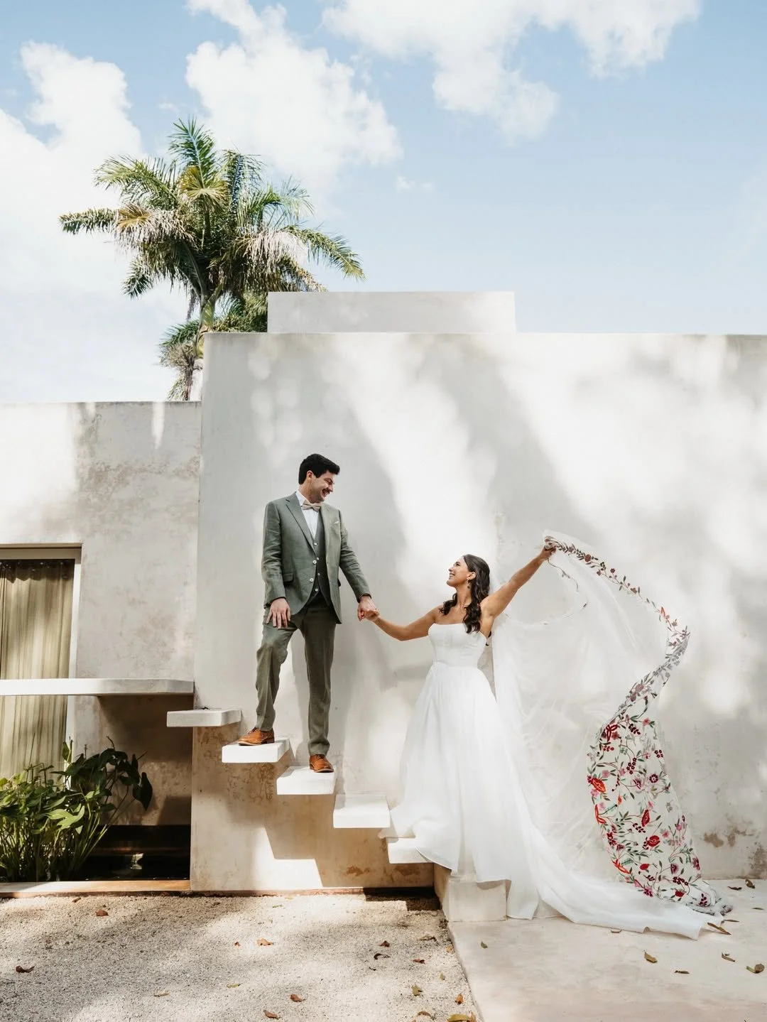 Parejas en venue de boda en México