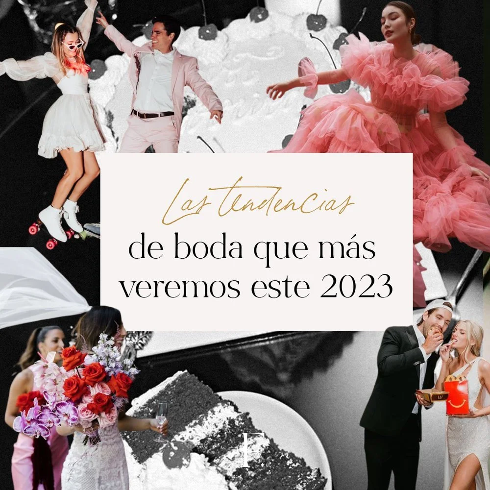 7 tendencias en recuerdos de matrimonio 2023