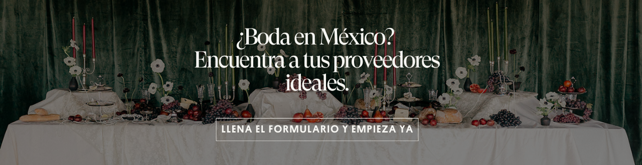 Mejores proveedores de boda en México