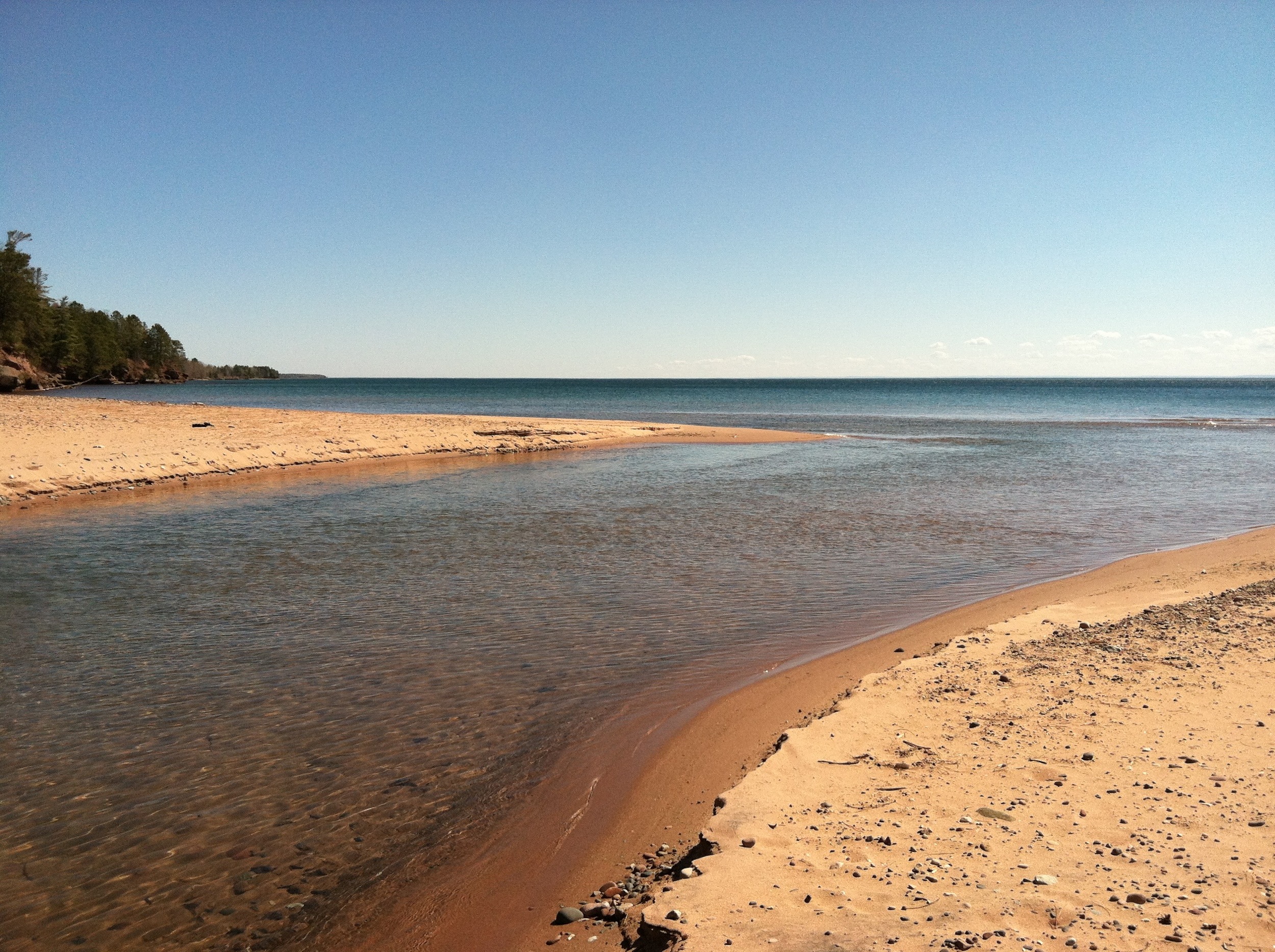 Inlet to Lagoon From Big Bay