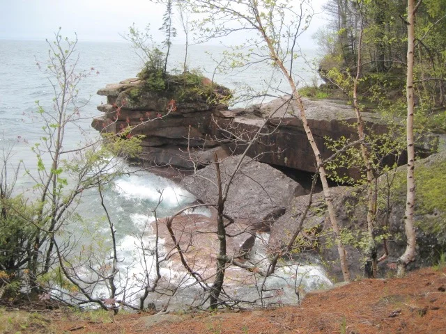 Looking South From The Point