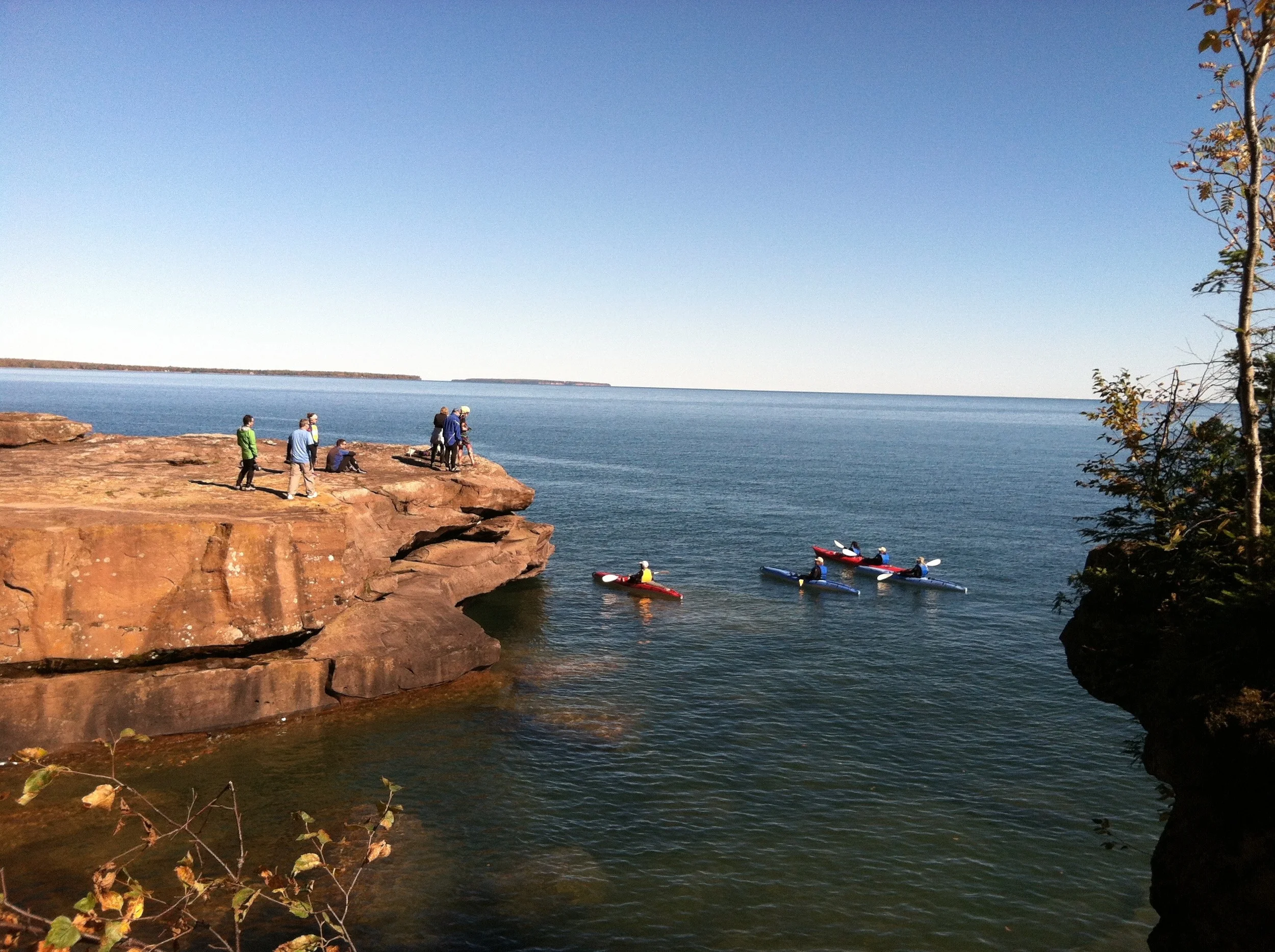 Kayaking Off The Point