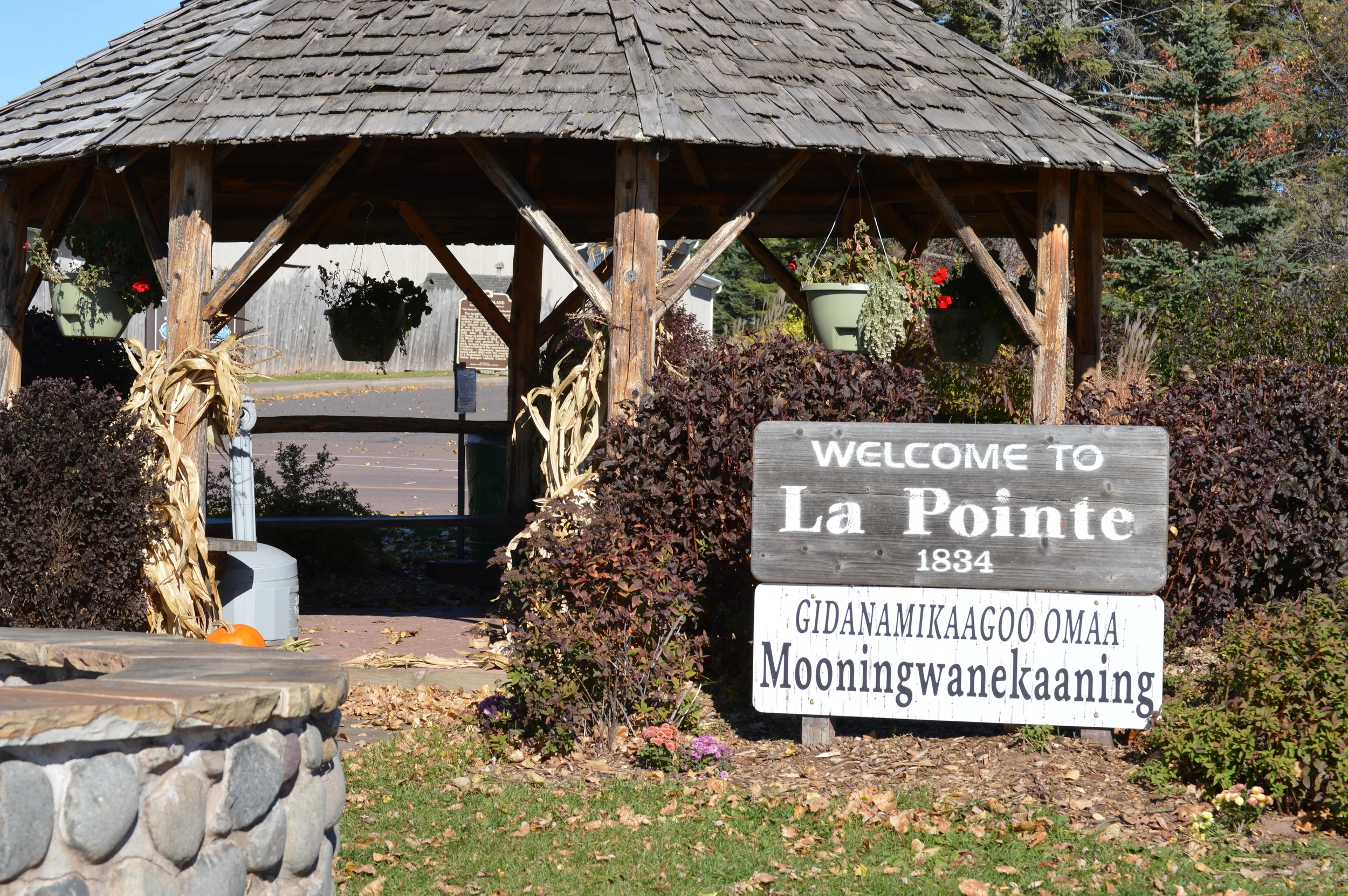 Gazebo at Entrance to Town