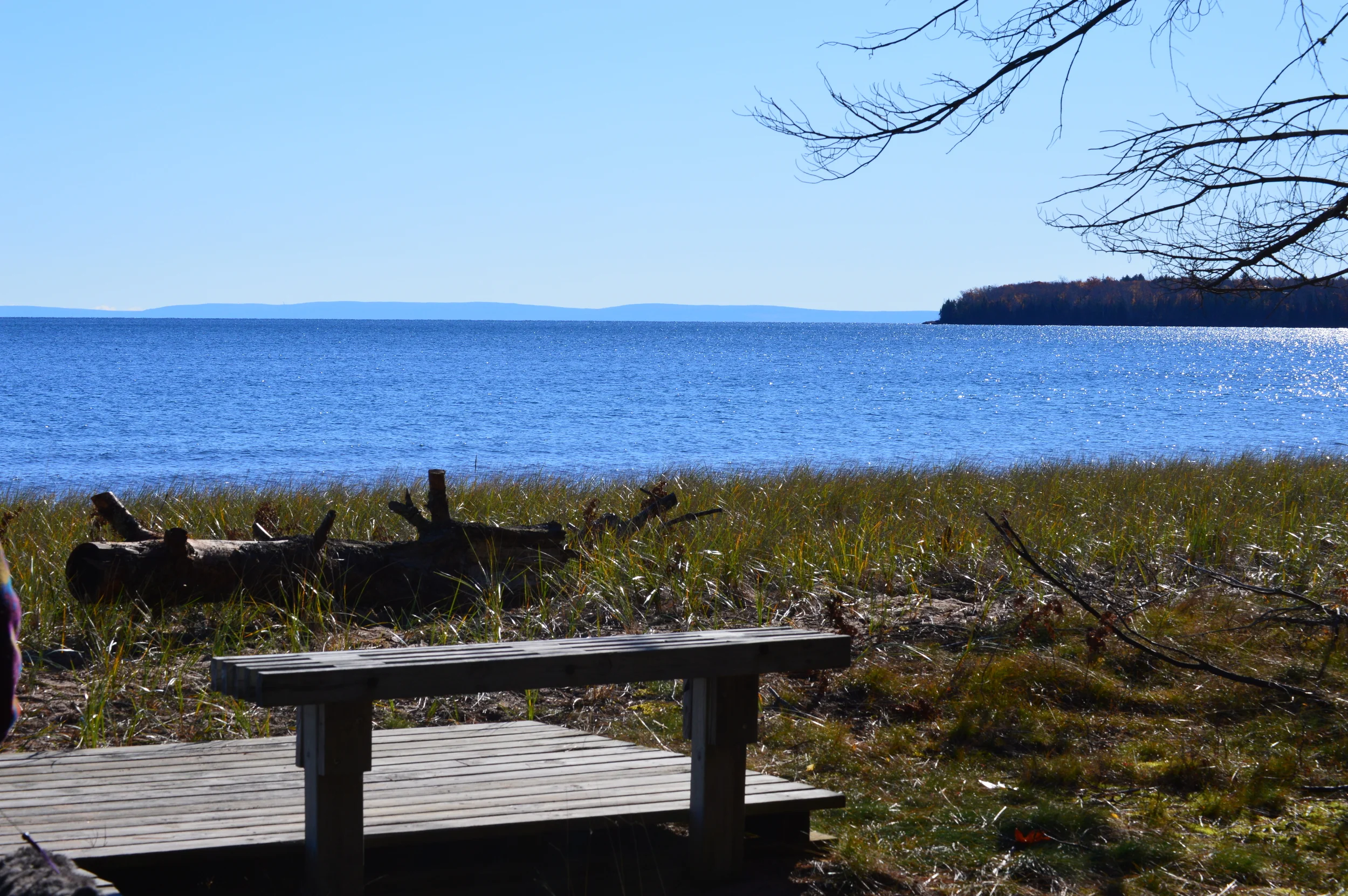 Deck off Boardwalk at State Park