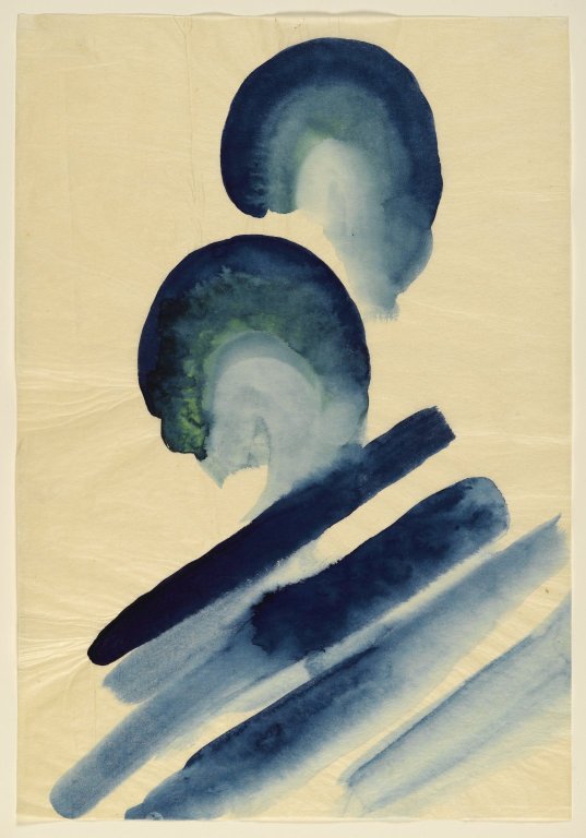Blue #2 by Georgia O'Keeffe | Image courtesy of Wikimedia Commons