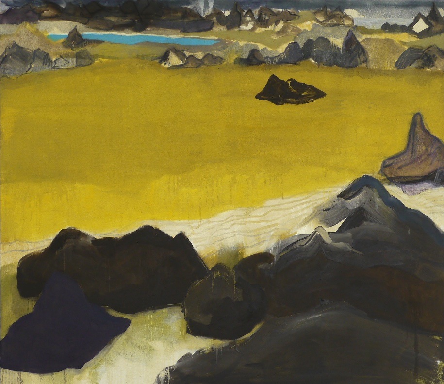 Reykjanes , oil on canvas, 105 x 120cm, 2013