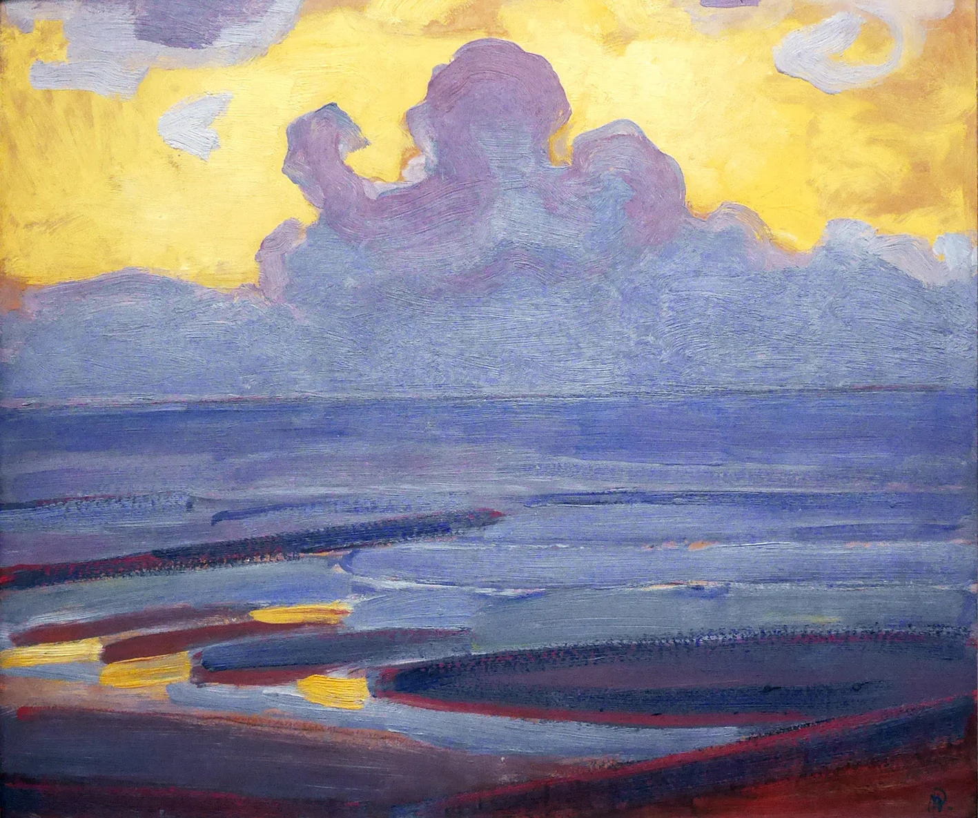 PIET MONDRIAN, "BY THE SEA"