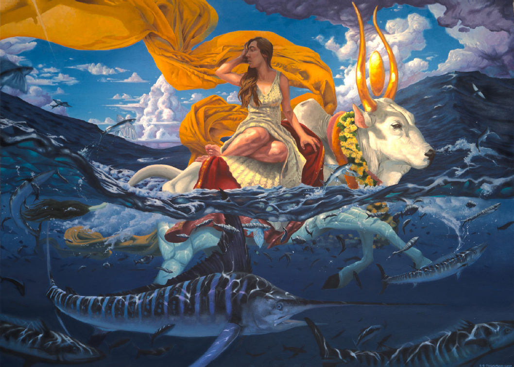 Europa | KERRY R. THOMPSON Oil on canvas, 42 x 62 in., 2012
