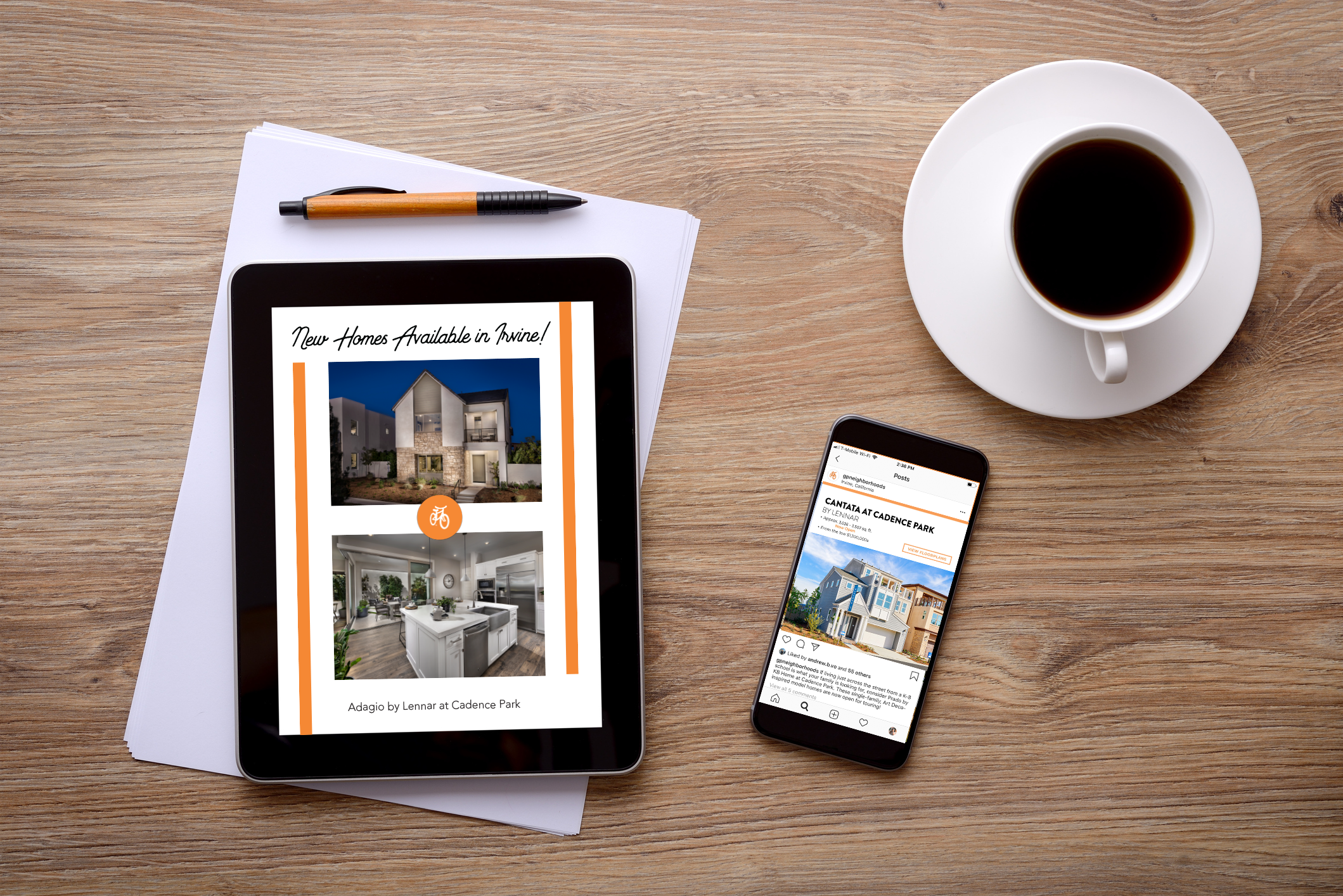 Instagram ads + stories created for Great Park, Irvine.