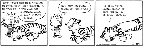 Used entirely without permission. Thanks Bill Watterson, you rock. 