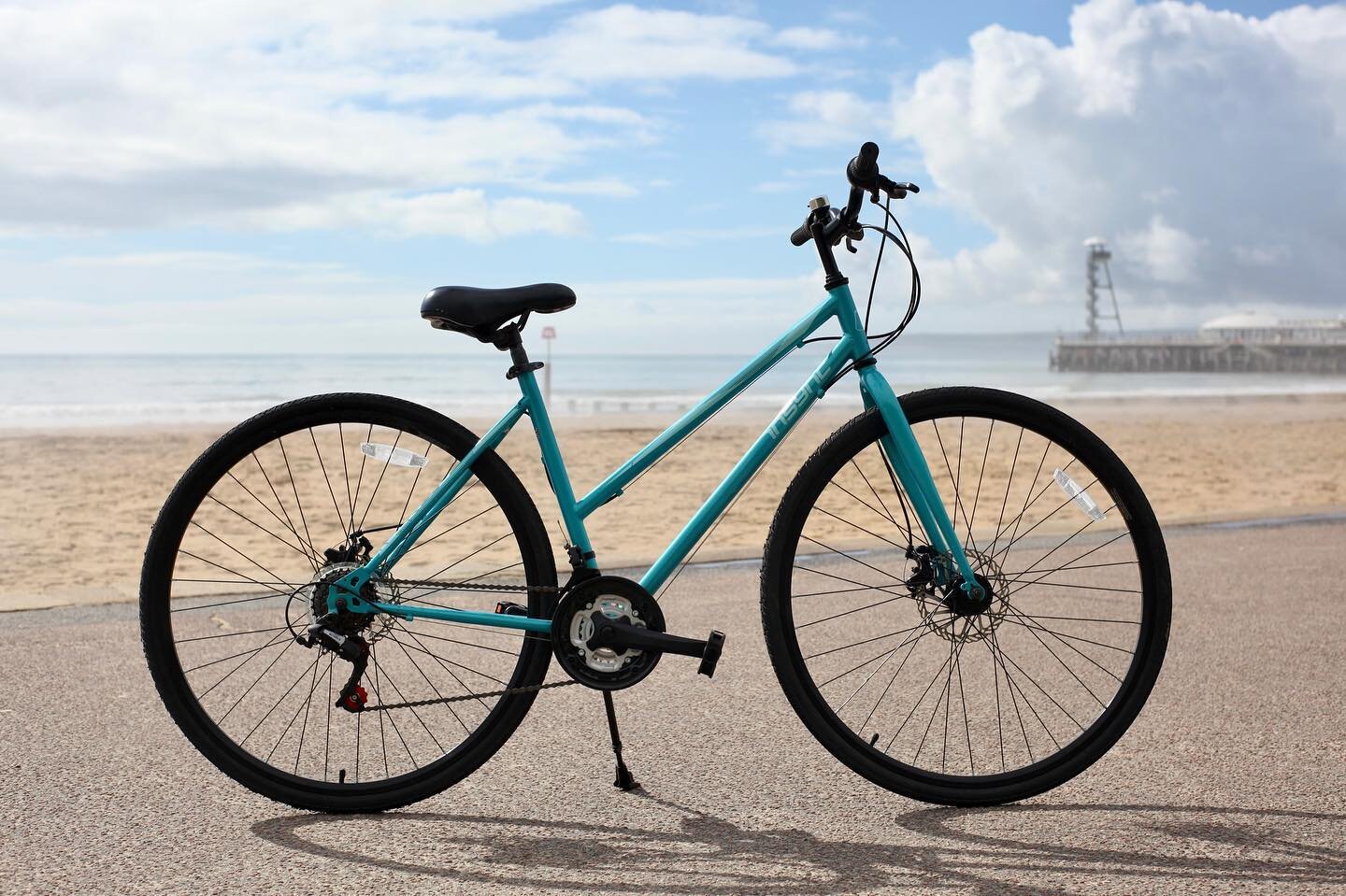 We&rsquo;ve got fresh new bikes lined up and ready for some summer pedalling. 
.
#bournemouth #bournemouthbeach #beach #cycle #bikehire #visitbournemouth