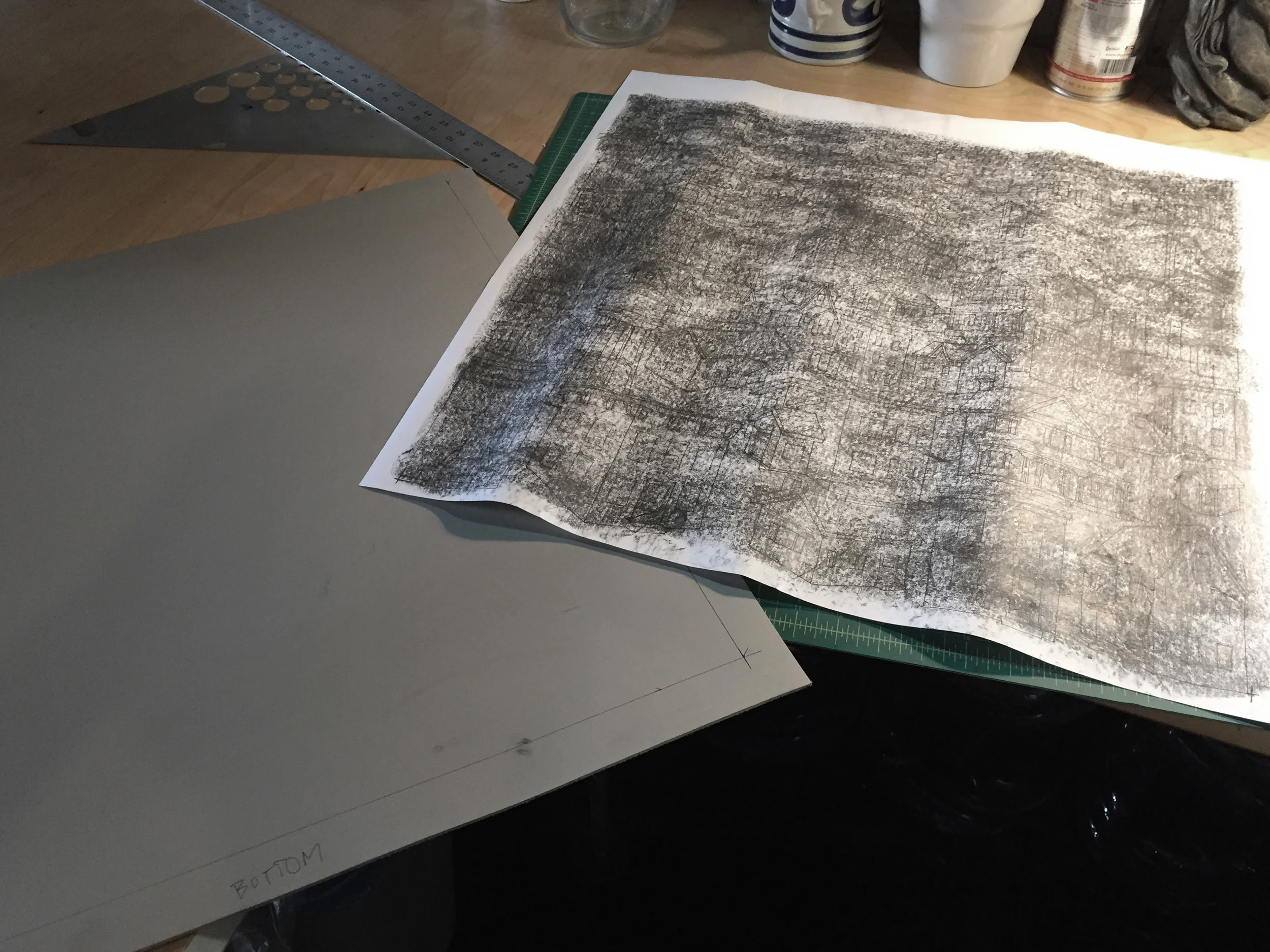 Reversing and transferring the image 3