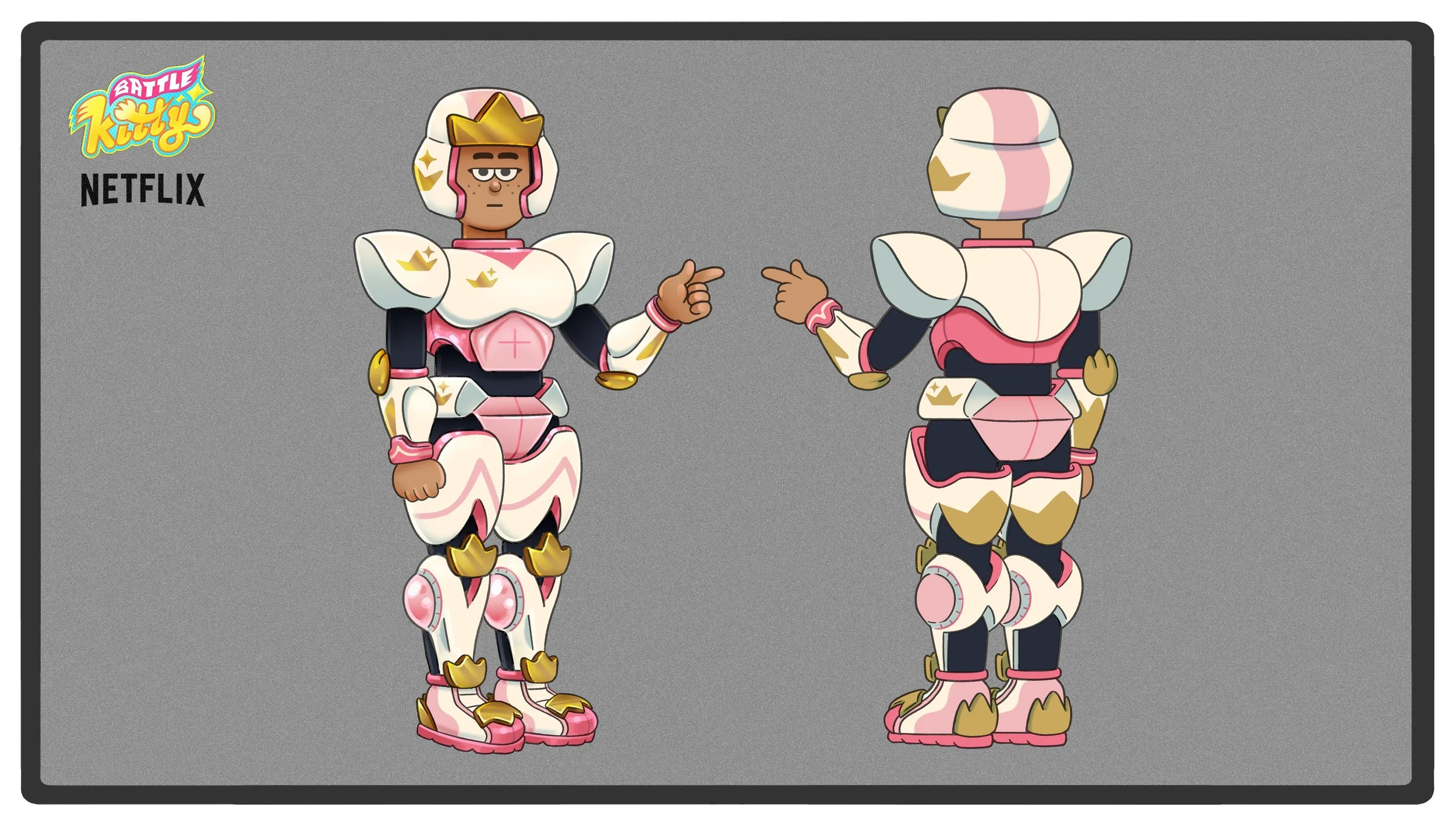 Neon Cove Warrior Design